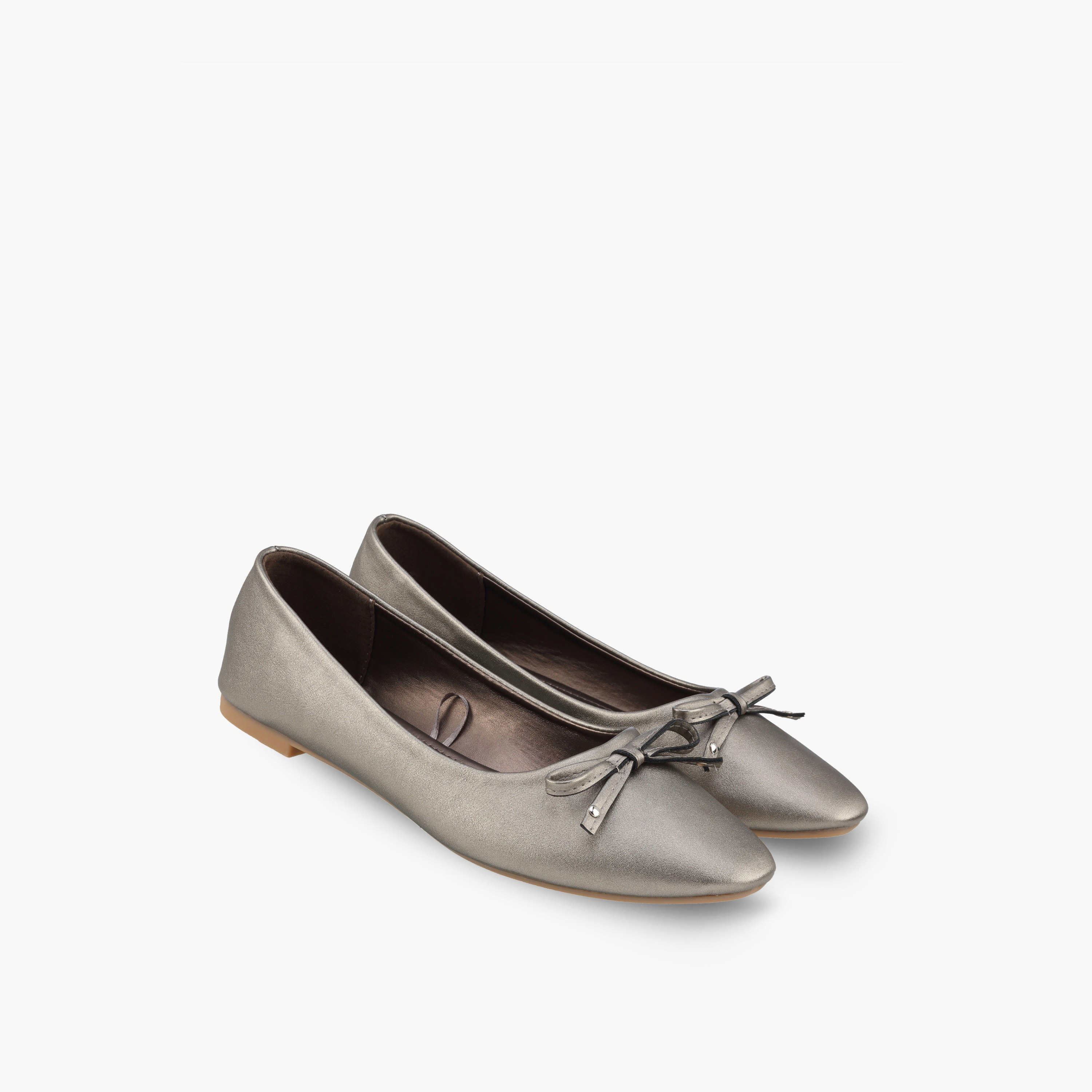 حذاء باليرينا نسائي بتفاصيل فيونكة من فلورا بيلا-women-shoes-flats-ballerinas-image-1