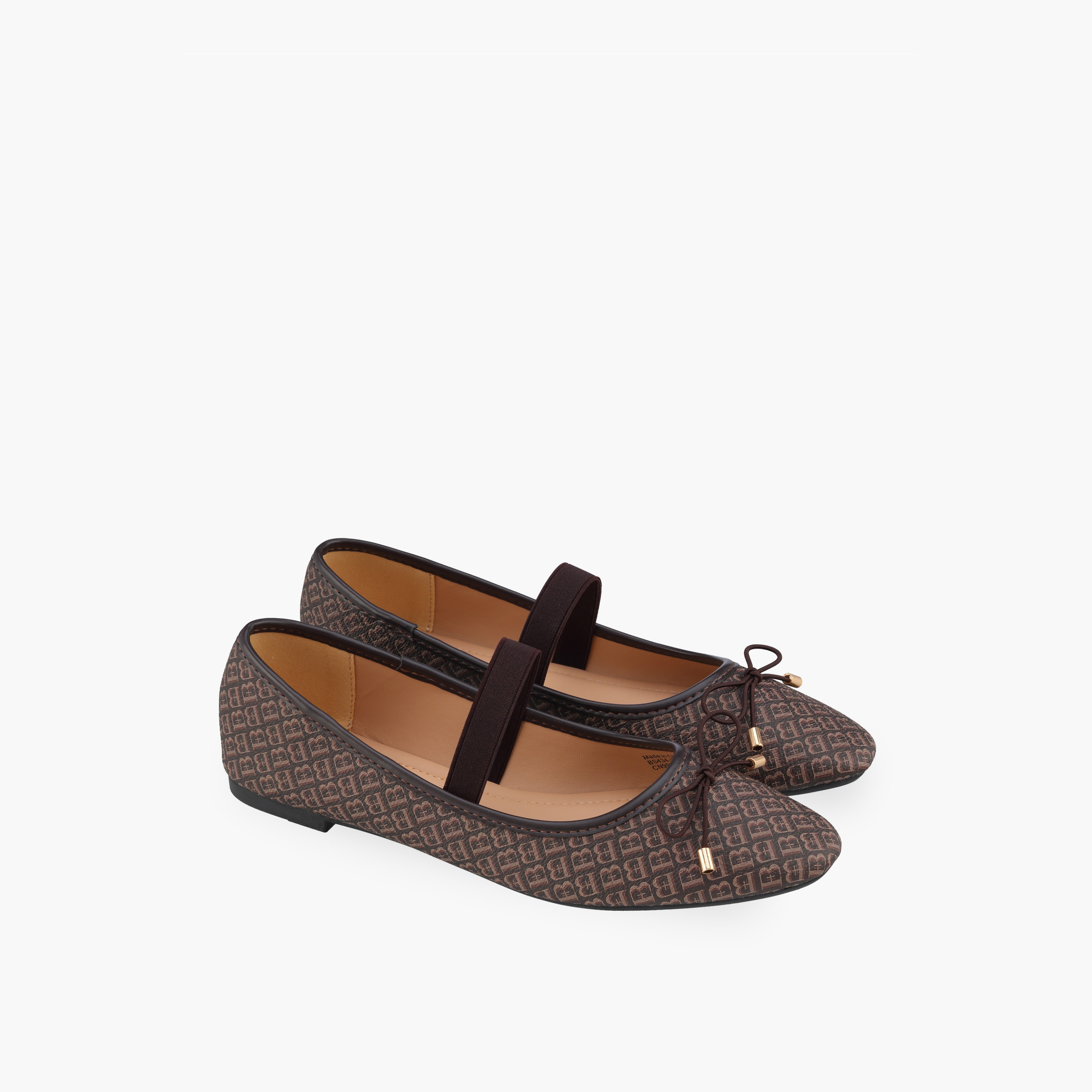 حذاء باليرينا بحزام مطاطي للنساء من فلورا بيلا-women-shoes-ballerinas-image-1