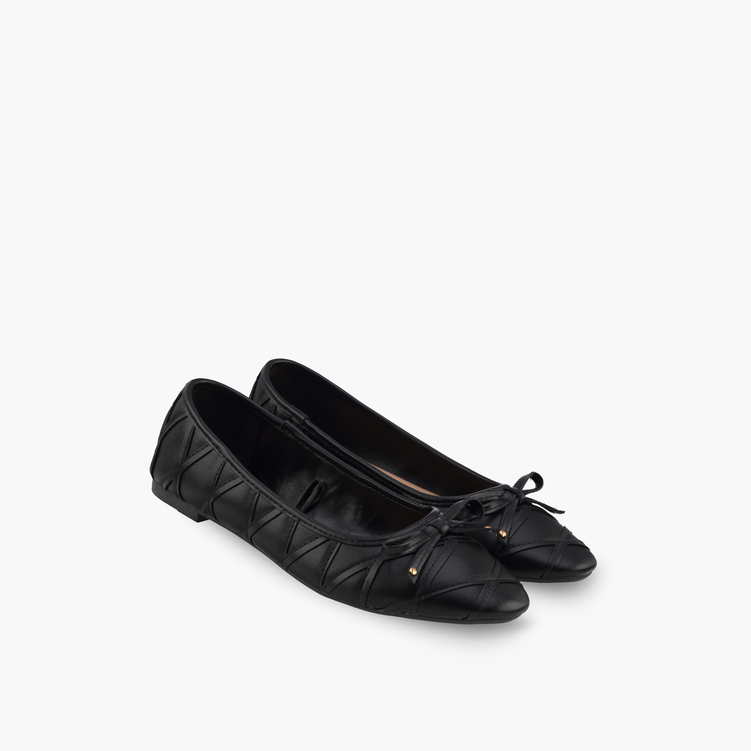 Flora Bella Women Bow Detail Ballerina Shoes-women-shoes-flats-ballerinas-image-1