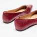 Celeste Women's Textured Ballerina Shoes with Chain Link Detail-Women%27s Ballerinas-thumbnailMobile-2