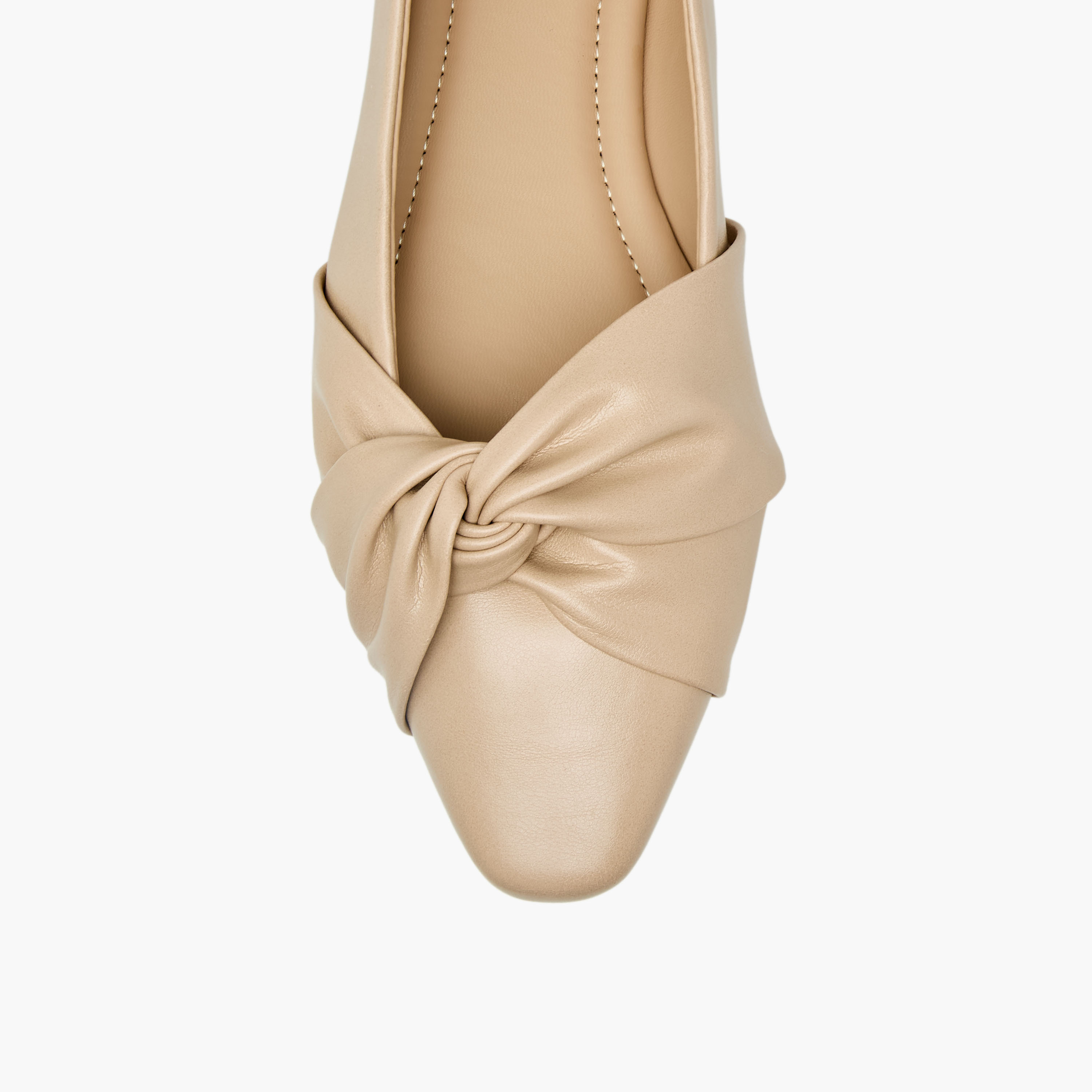 حذاء باليرينا سهل الارتداء بتفاصيل عقدة للنساء من فلورا بيلا-women-shoes-ballerinas-image-5
