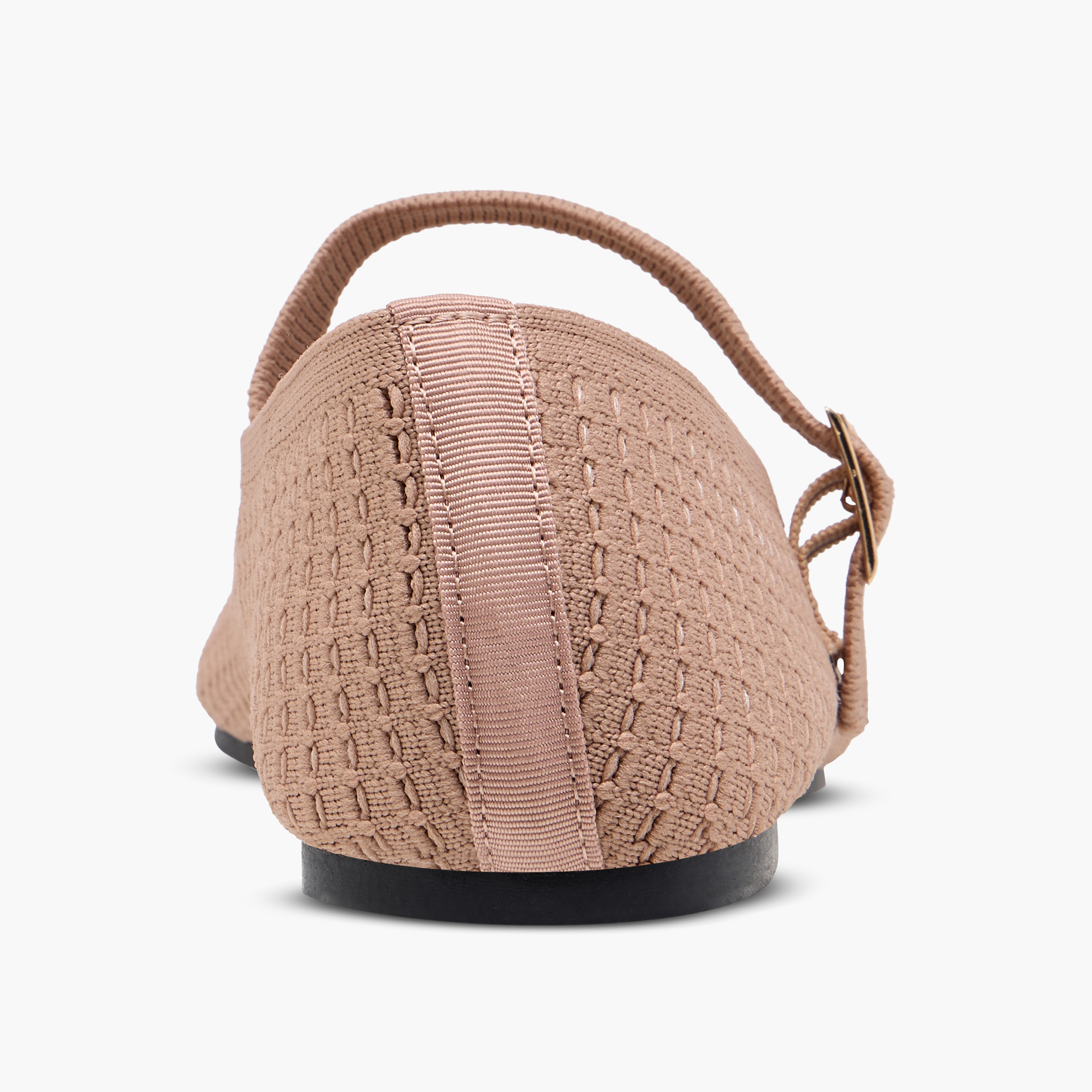 Flora Bella Textured Mary Jane Shoes with Buckle Closure-women-shoes-flats-ballerinas-image-5