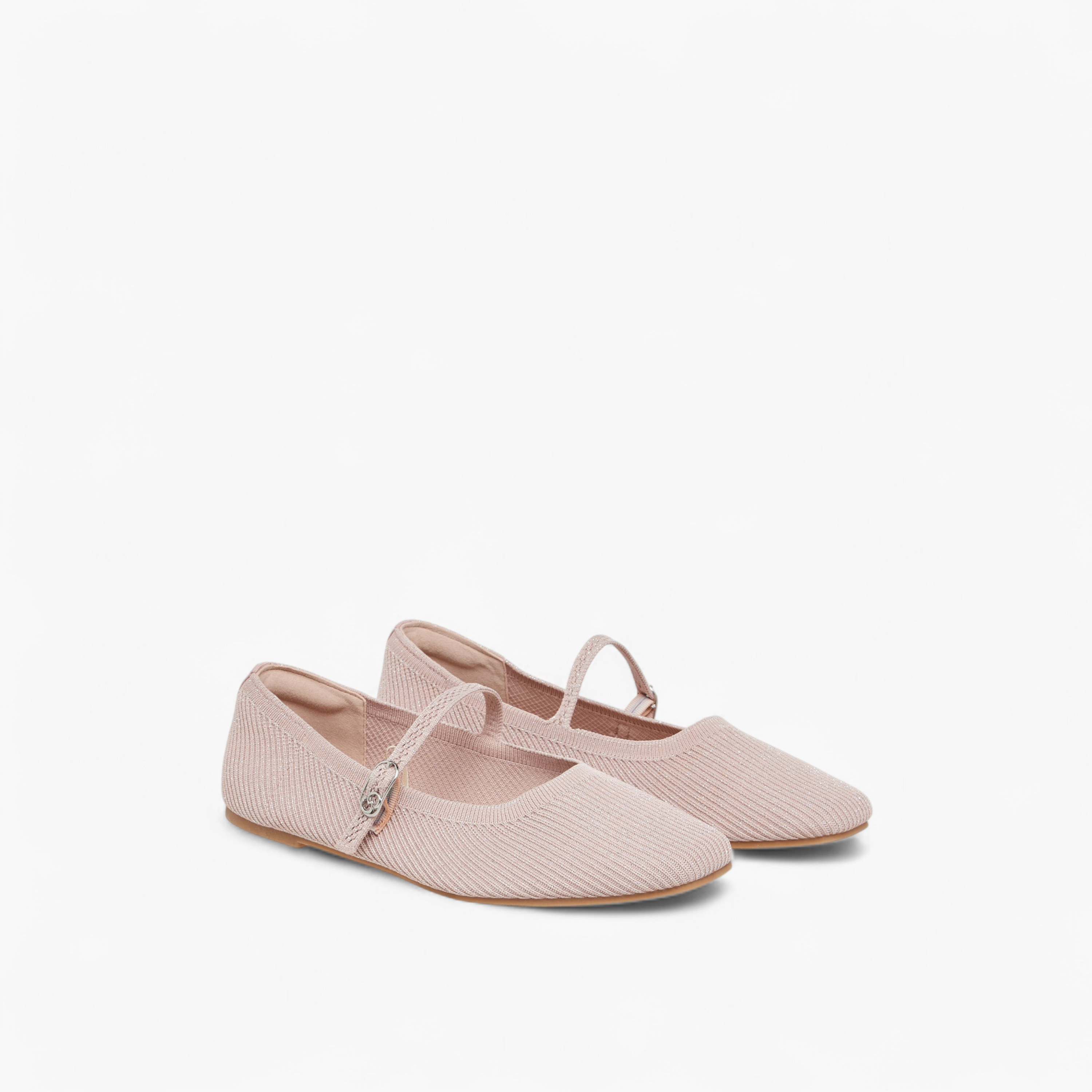 حذاء ماري جين بارز الملمس للنساء من سيليست-women-shoes-ballerinas-image-1