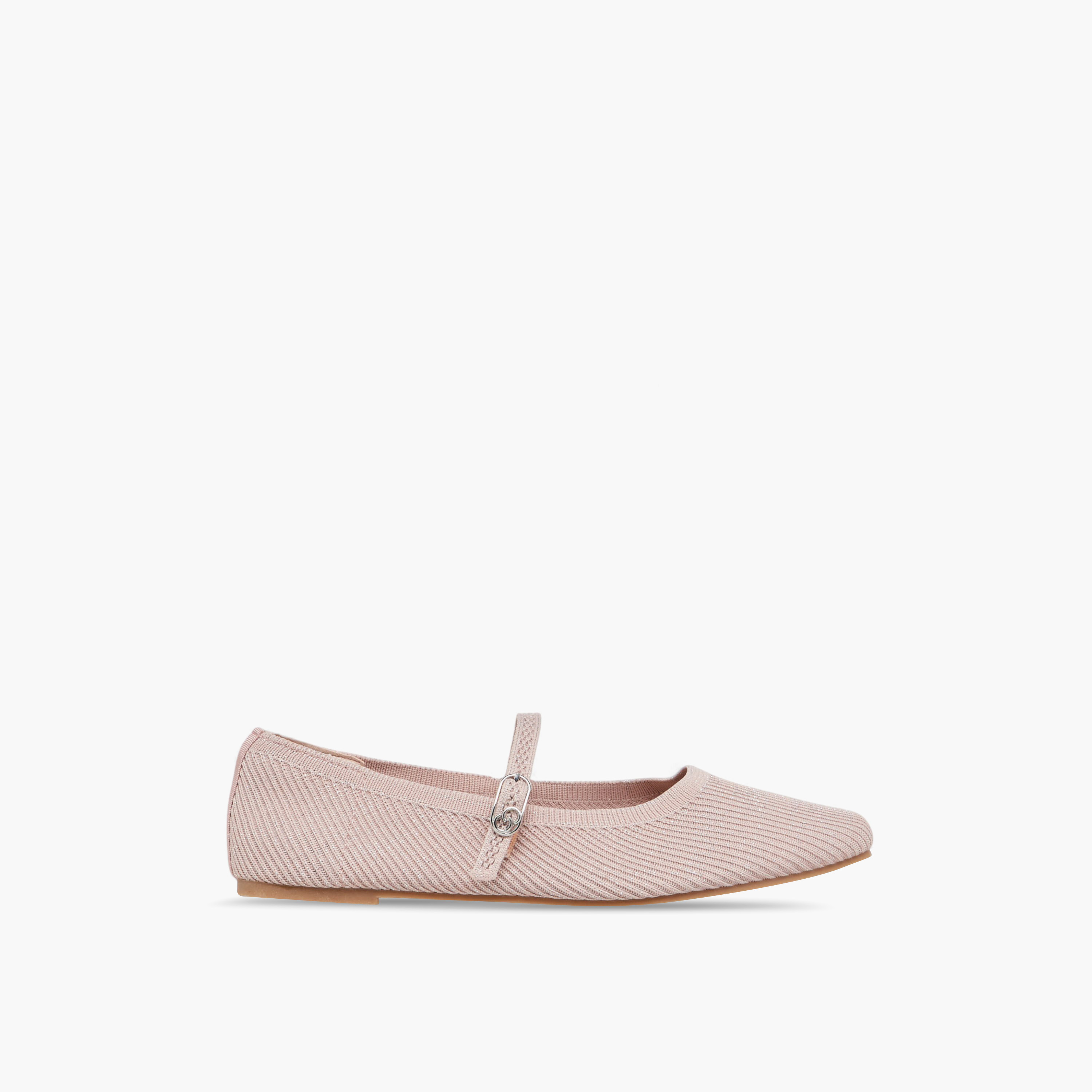 حذاء ماري جين بارز الملمس للنساء من سيليست-women-shoes-ballerinas-image-3