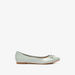 Celeste Women's Square Toe Slip-On Ballerina Shoes with Bow Accent-Women%27s Ballerinas-thumbnailMobile-0