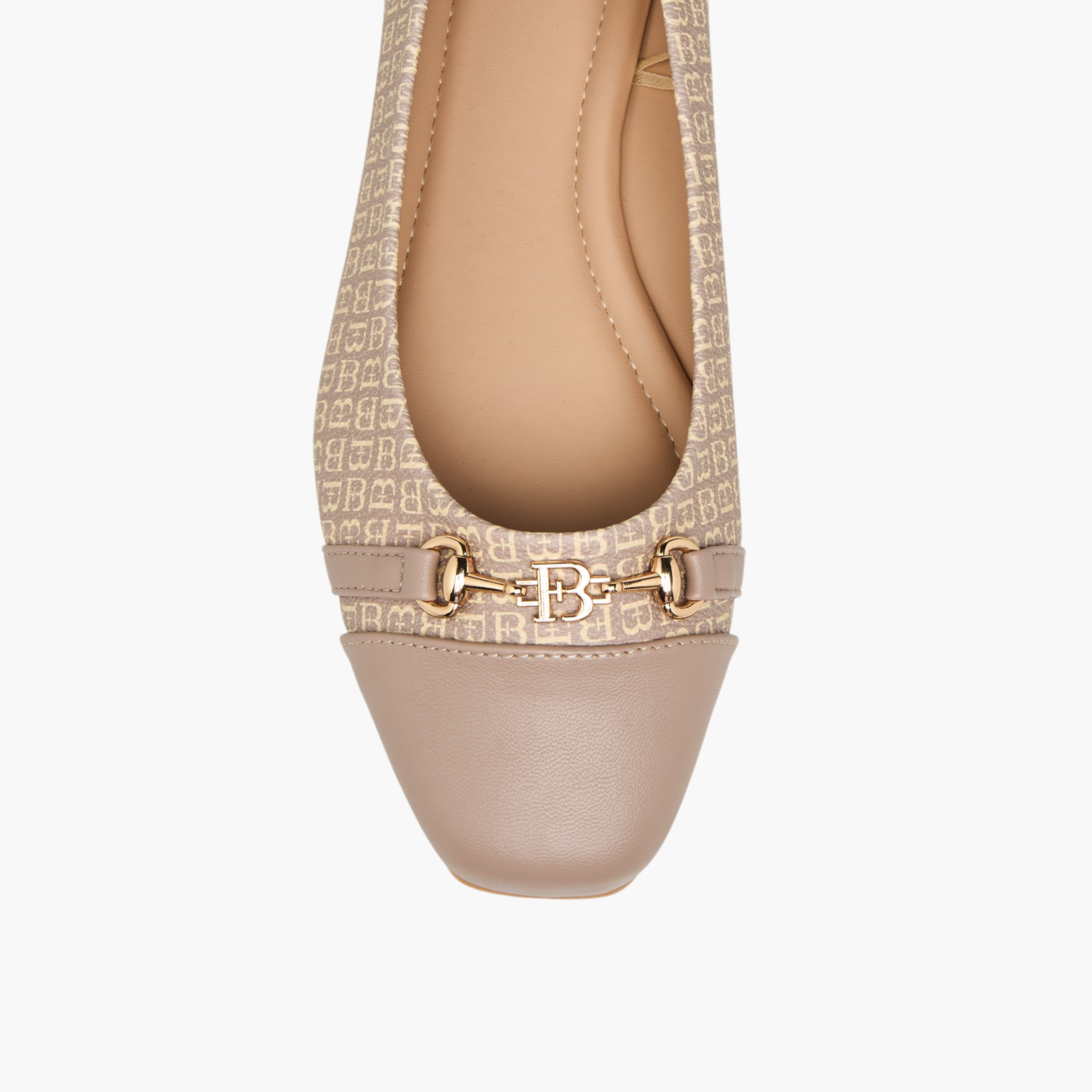 Flora Bella Monogram Print Slip-On Ballerina Shoes-women-shoes-ballerinas-image-4