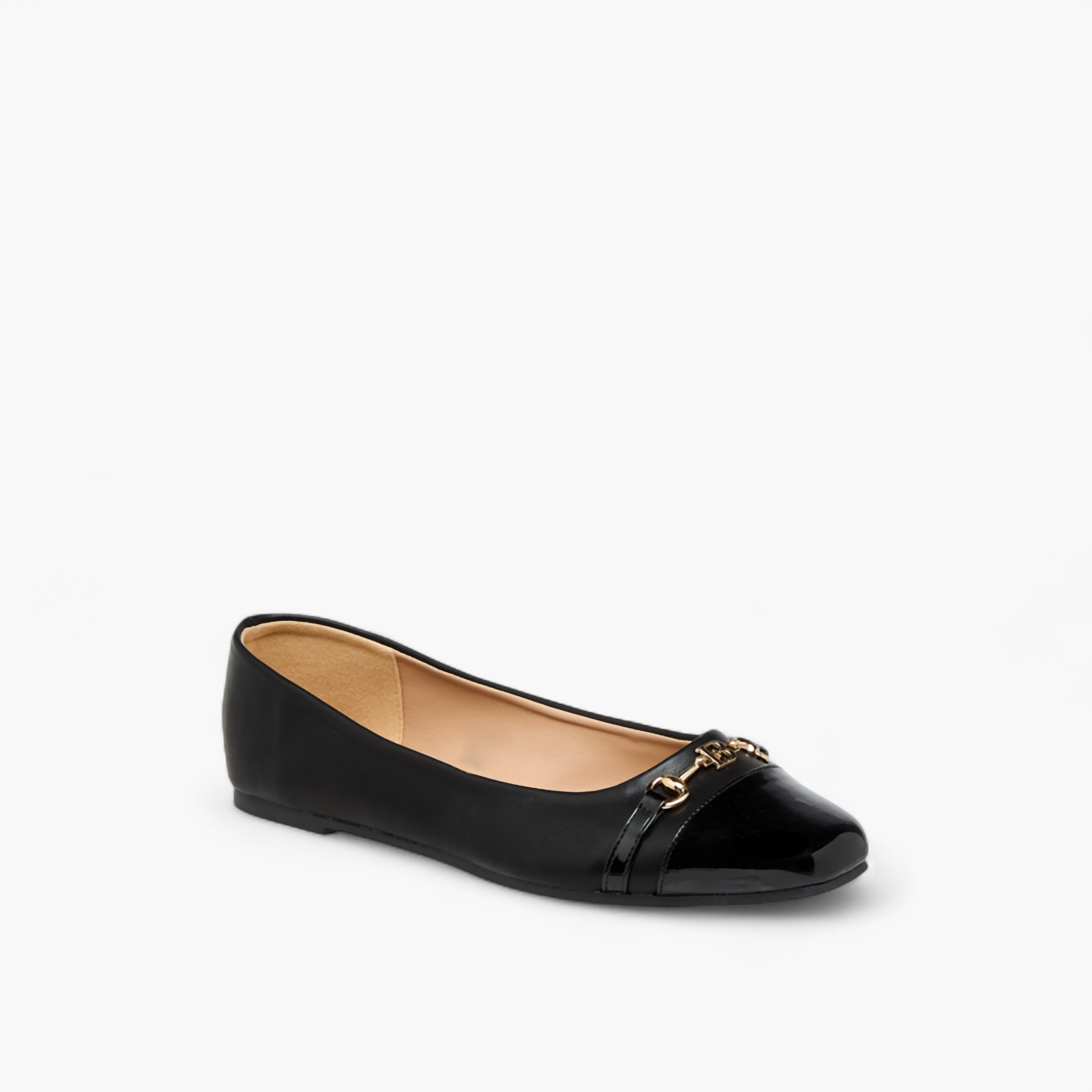 حذاء باليرينا سادة سهل الارتداء من فلورا بيلا-women-shoes-ballerinas-image-2