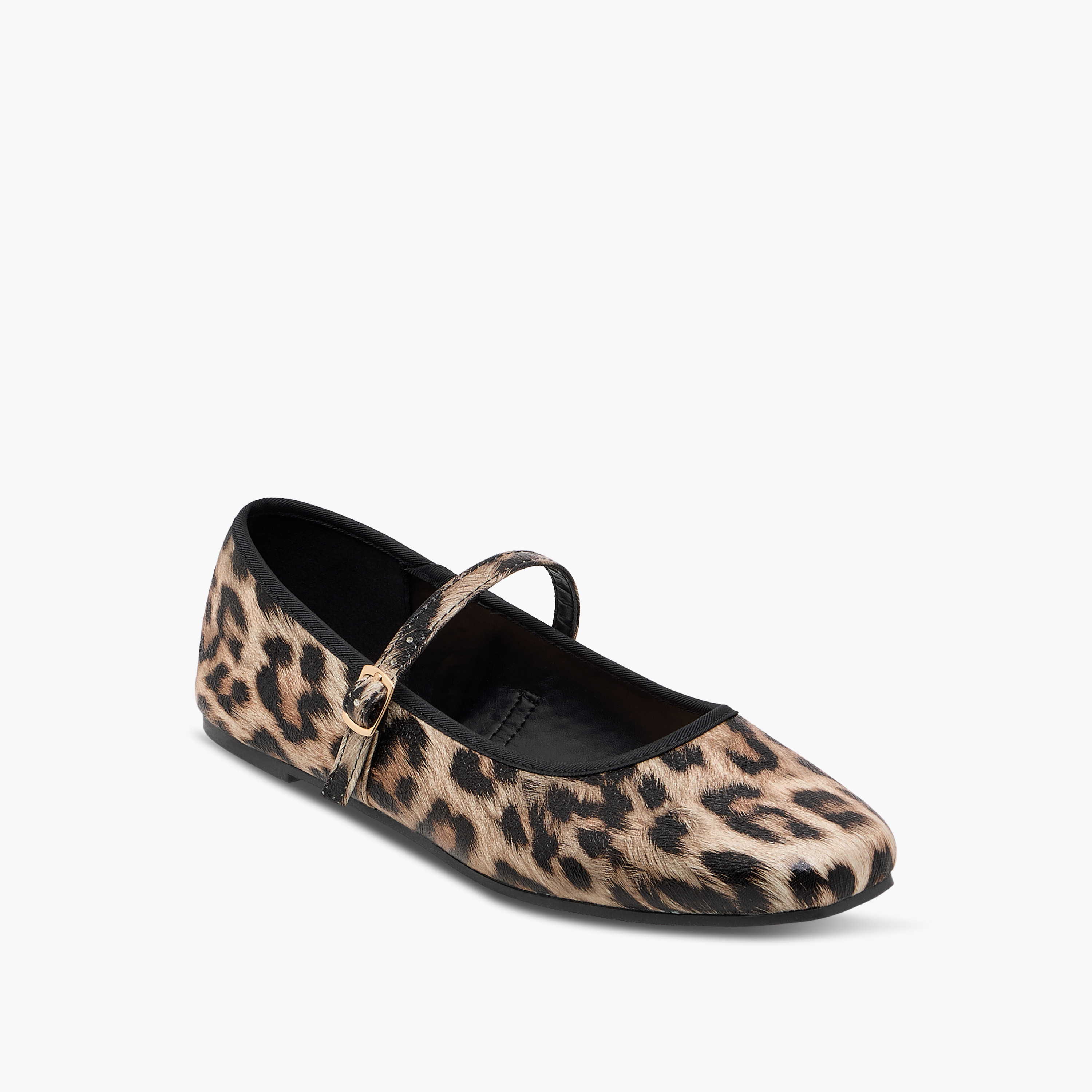 Flora Bella Animal Print Mary Jane with Buckle Closure-women-shoes-ballerinas-image-2