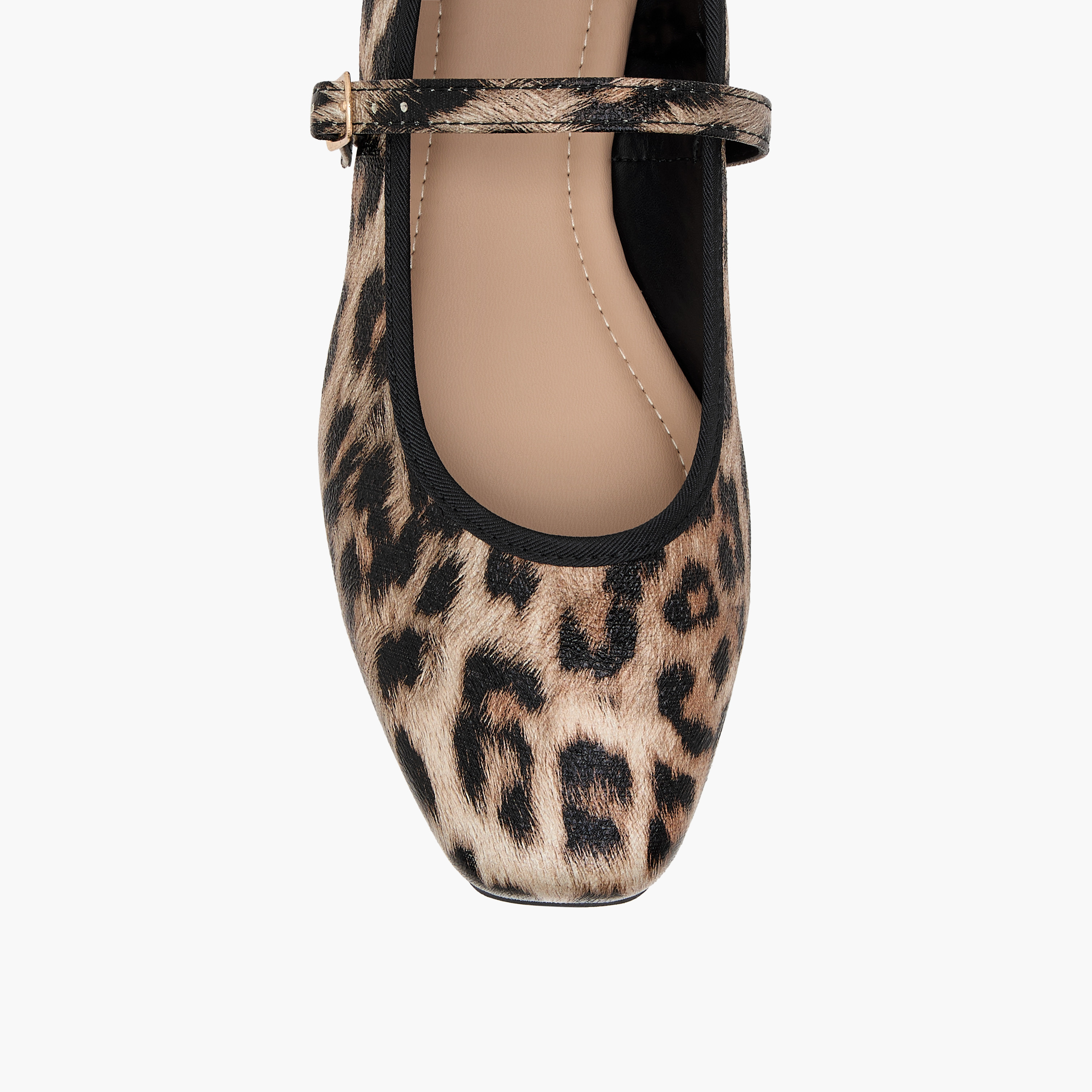 Flora Bella Animal Print Mary Jane with Buckle Closure-women-shoes-ballerinas-image-4