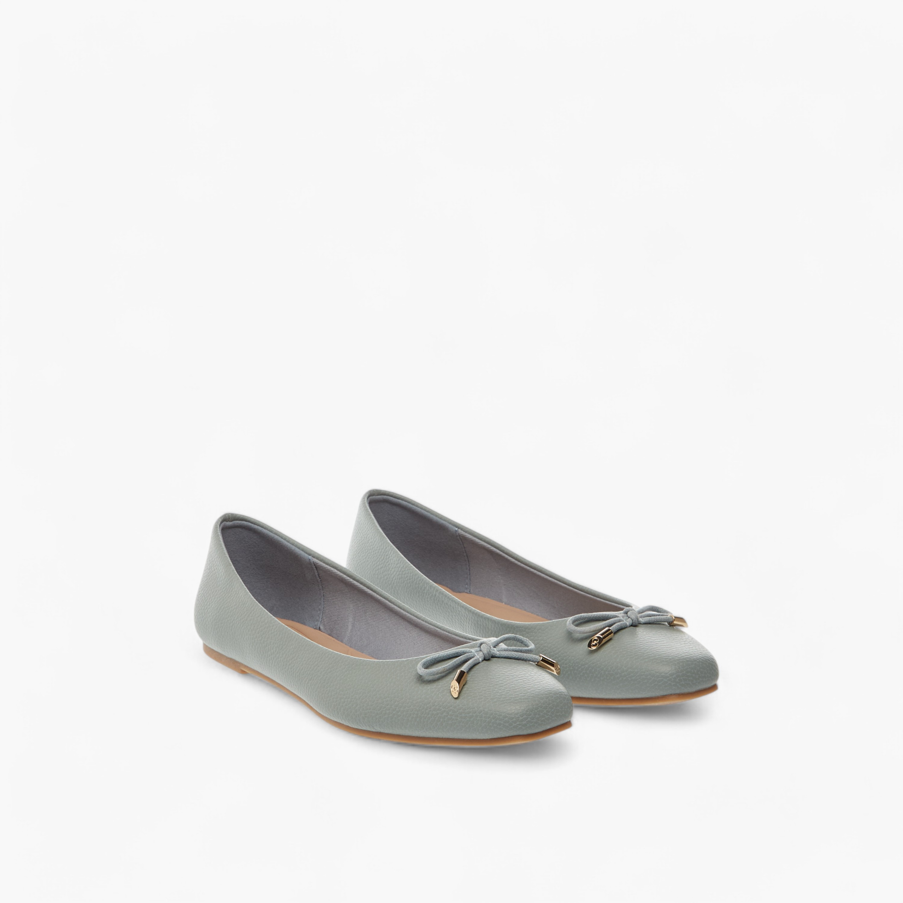 حذاء باليرينا سهل الارتداء بزينة فيونكة للنساء من سيليست-women-shoes-ballerinas-image-1