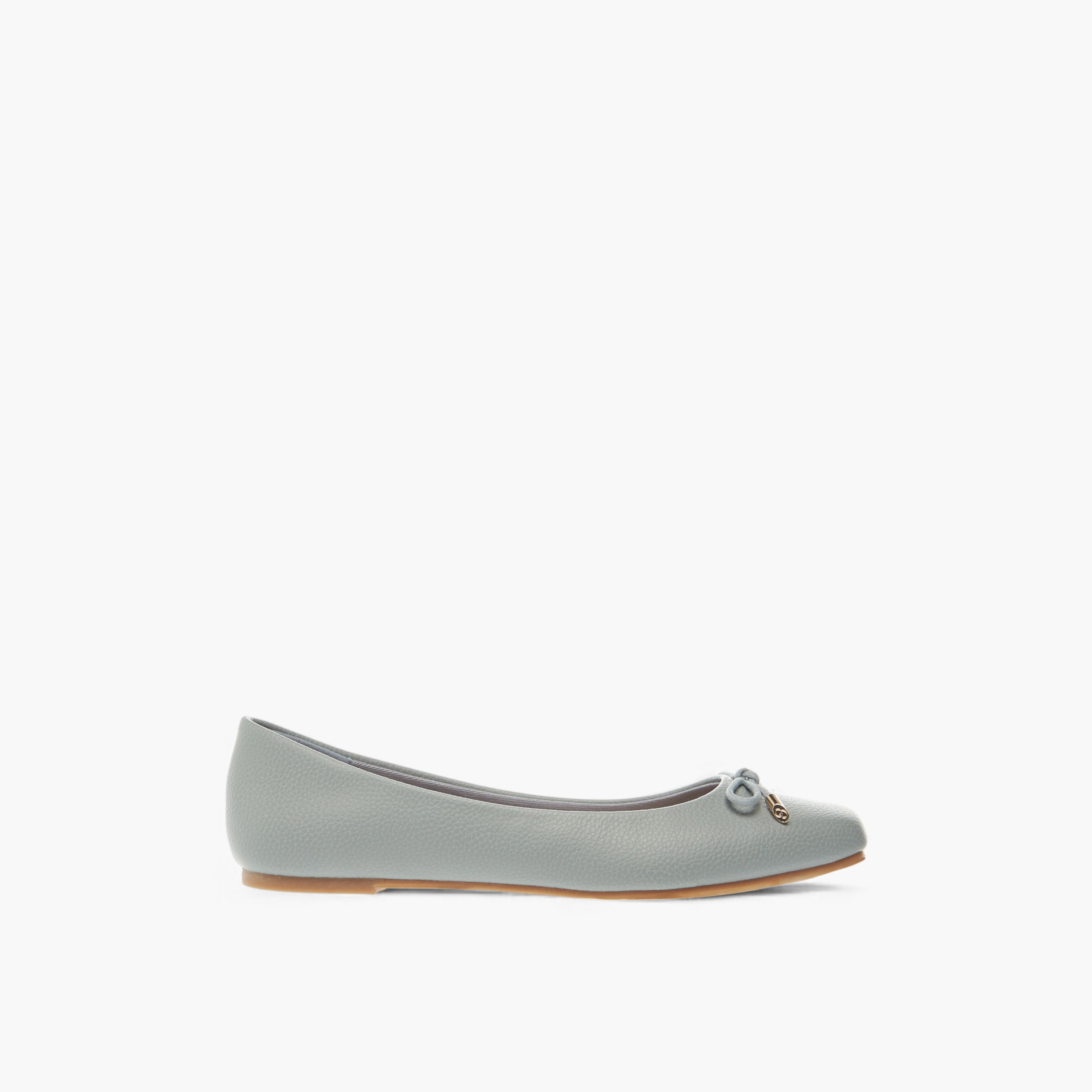 حذاء باليرينا سهل الارتداء بزينة فيونكة للنساء من سيليست-women-shoes-ballerinas-image-3