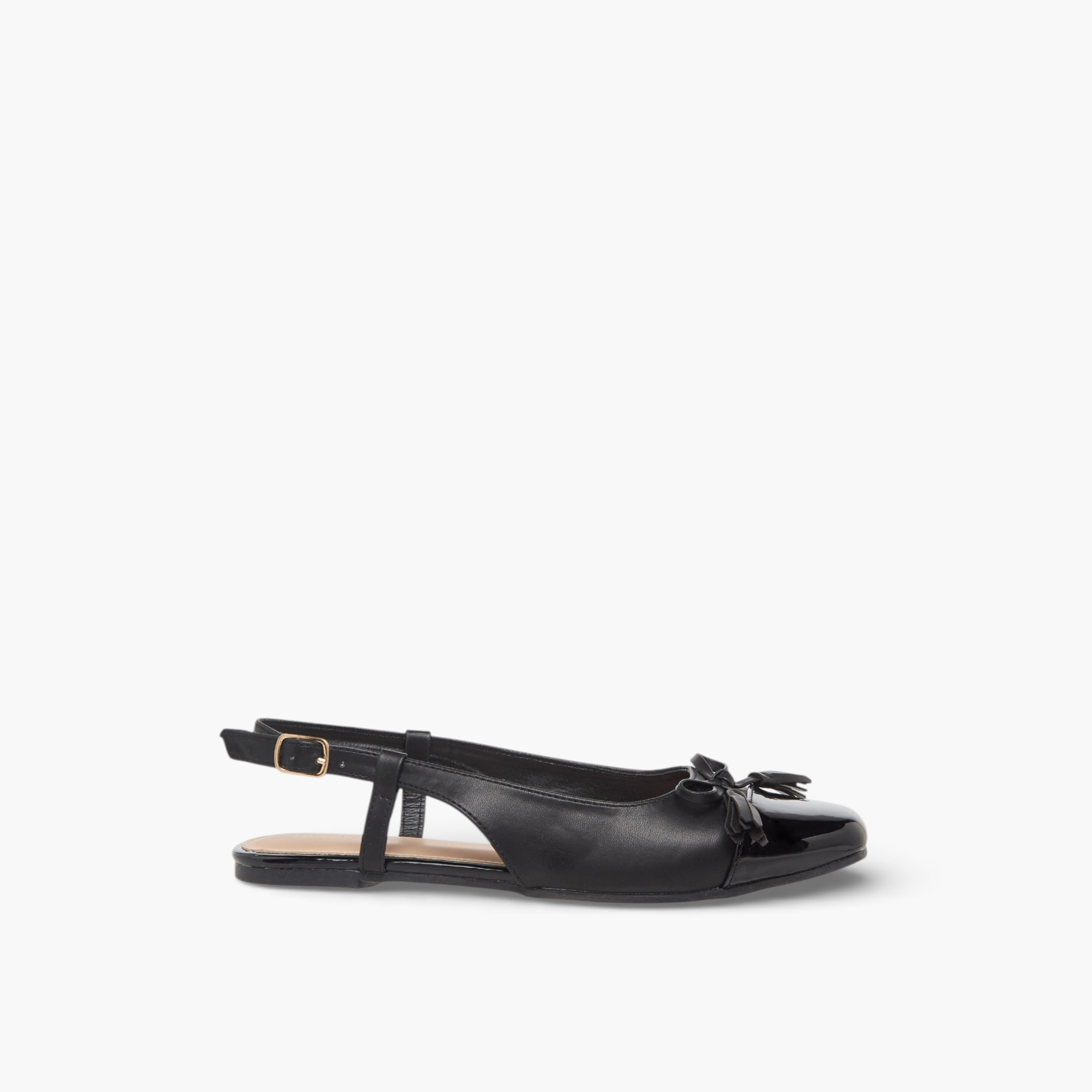 حذاء باليرينا بإبزيم إغلاق للنساء من فلورا بيلا-women-shoes-flats-ballerinas-image-3