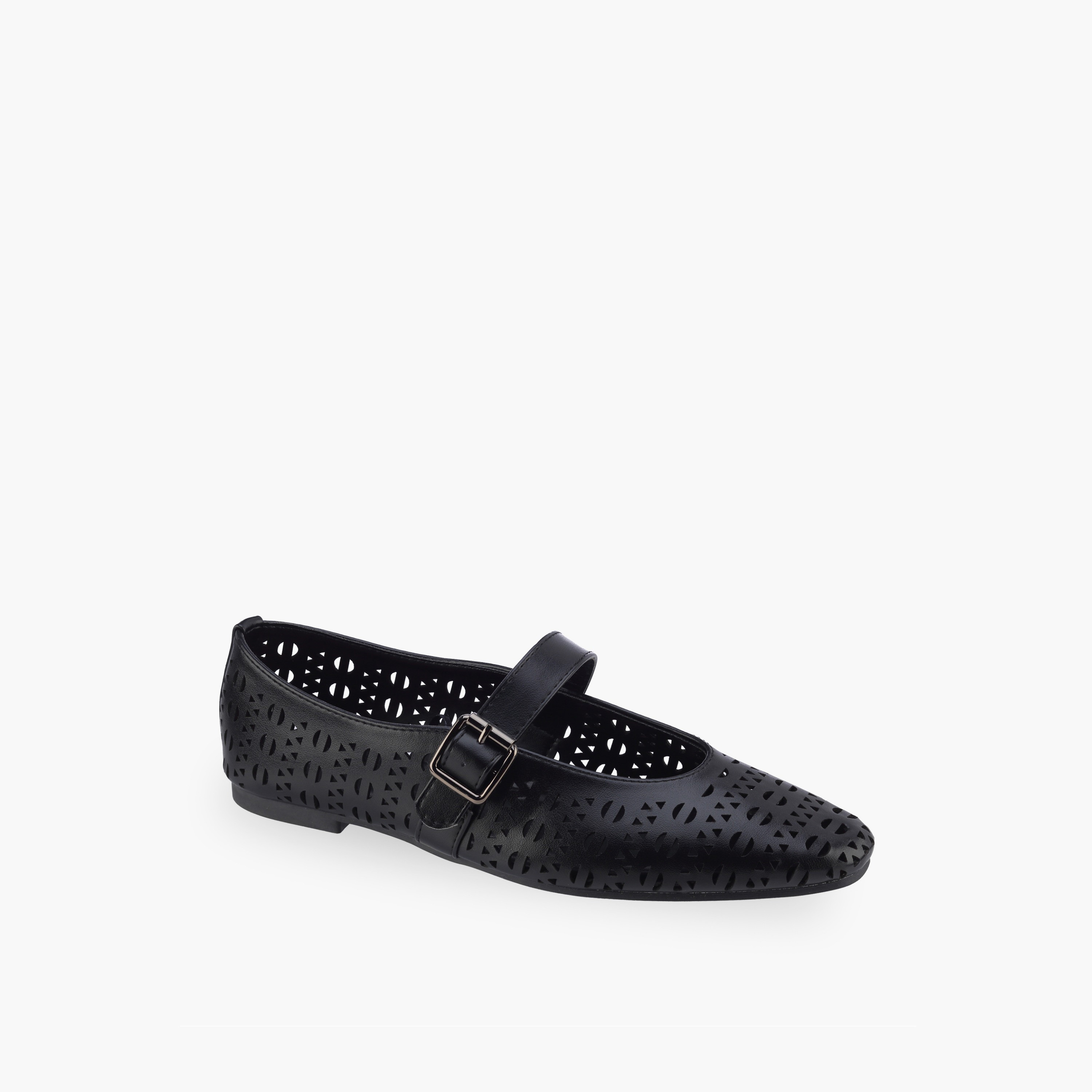 حذاء ماري جين بإبزيم إغلاق للنساء من فلورا بيلا-women-shoes-flats-ballerinas-image-2