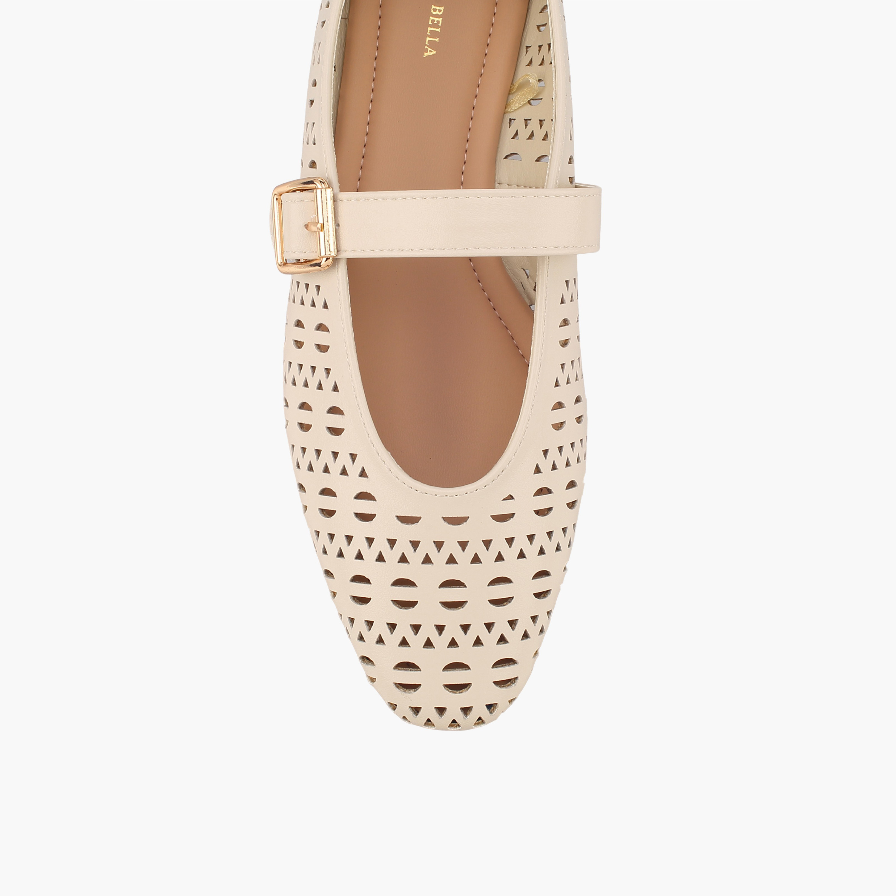 حذاء ماري جين بإبزيم إغلاق للنساء من فلورا بيلا-women-shoes-flats-ballerinas-image-4