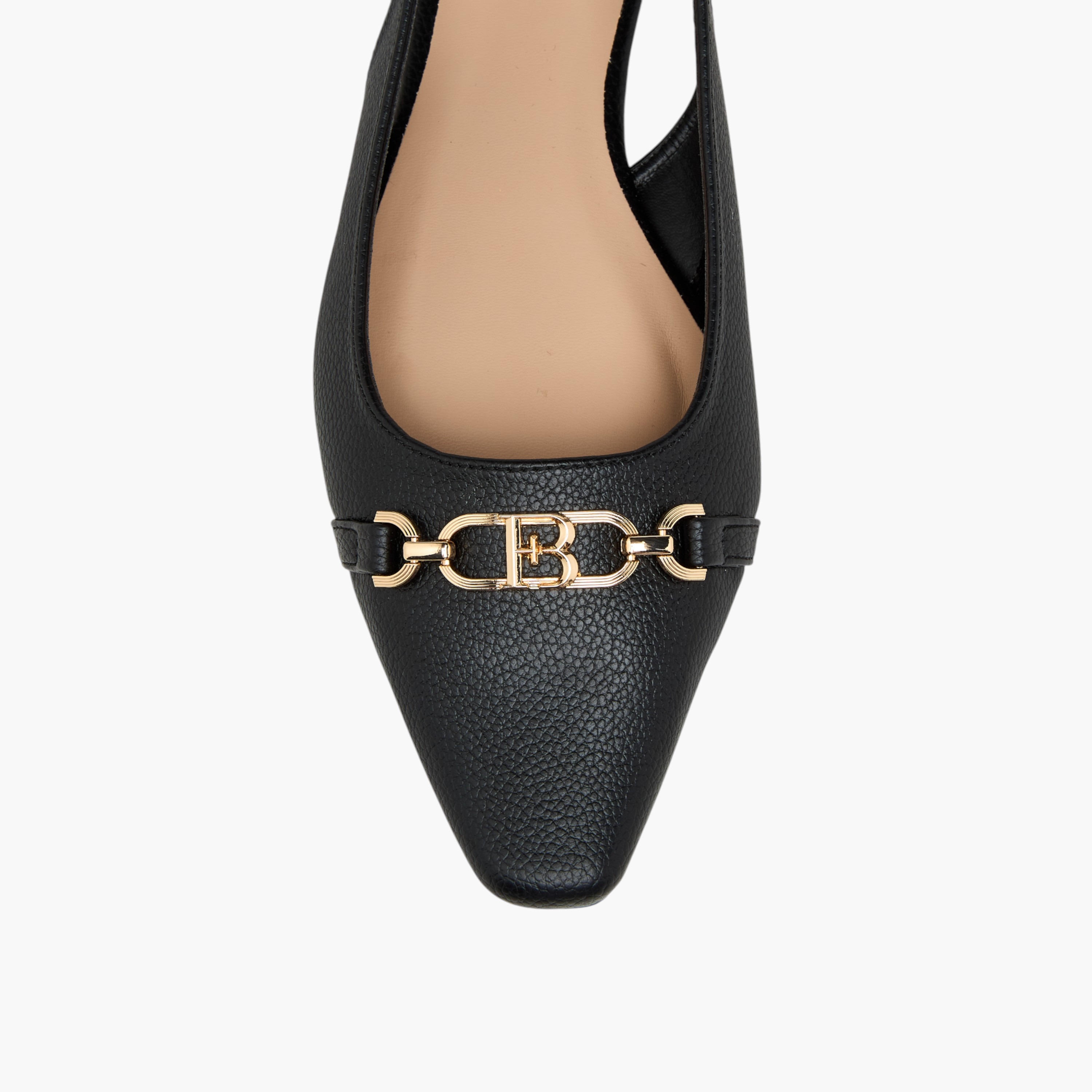 Flora Bella Metallic Accent Shoes with Buckle Strap-women-shoes-flats-ballerinas-image-4