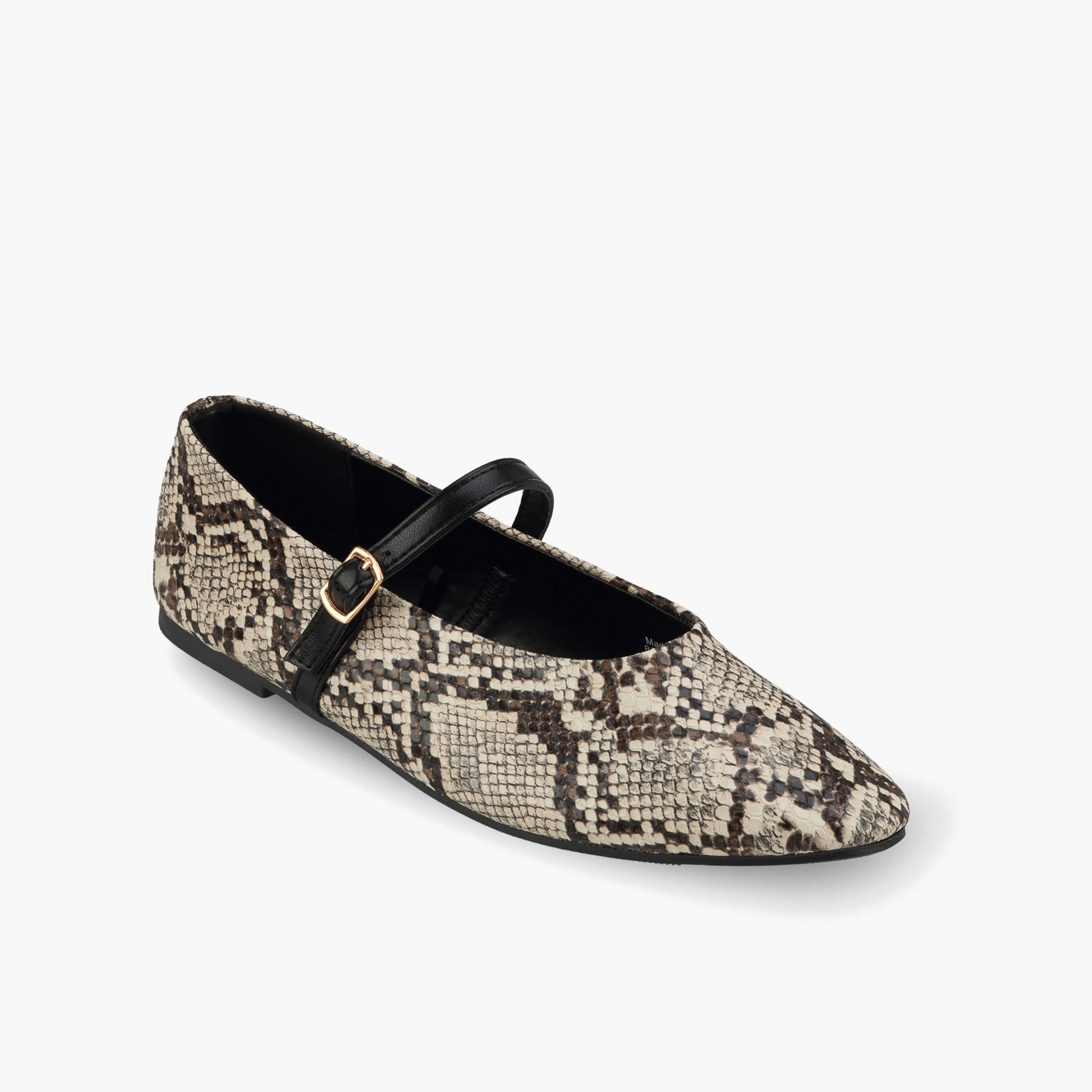 حذاء ماري جين بارز الملمس للنساء من فلورا بيلا-women-shoes-flats-ballerinas-image-2