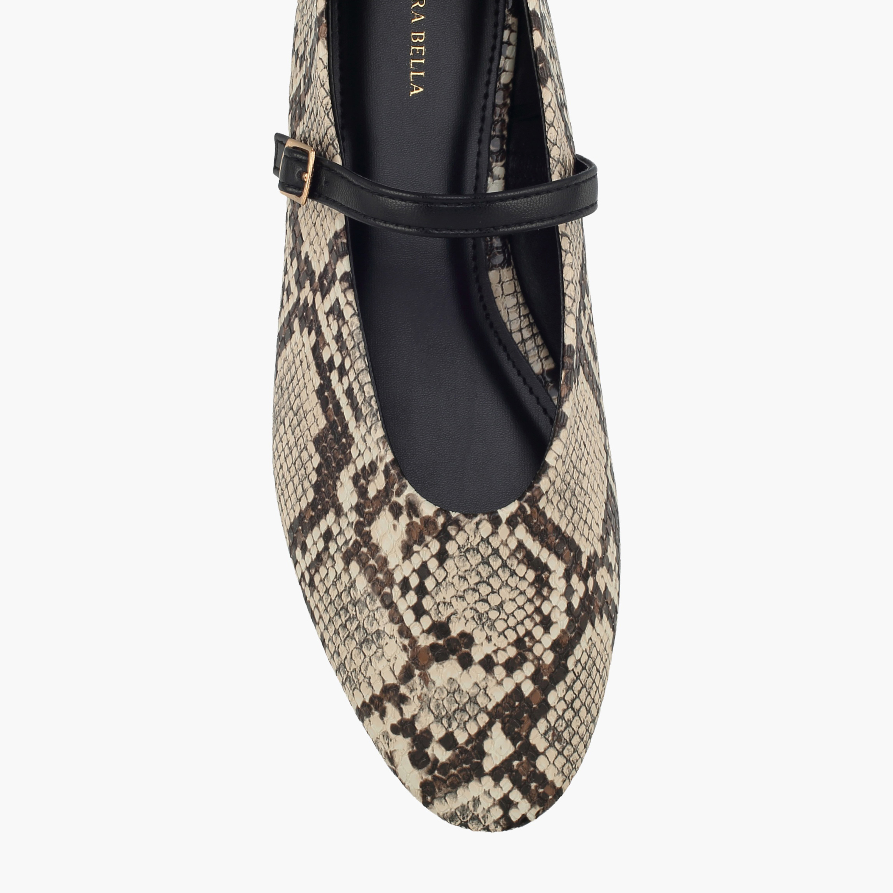 حذاء ماري جين بارز الملمس للنساء من فلورا بيلا-women-shoes-flats-ballerinas-image-4