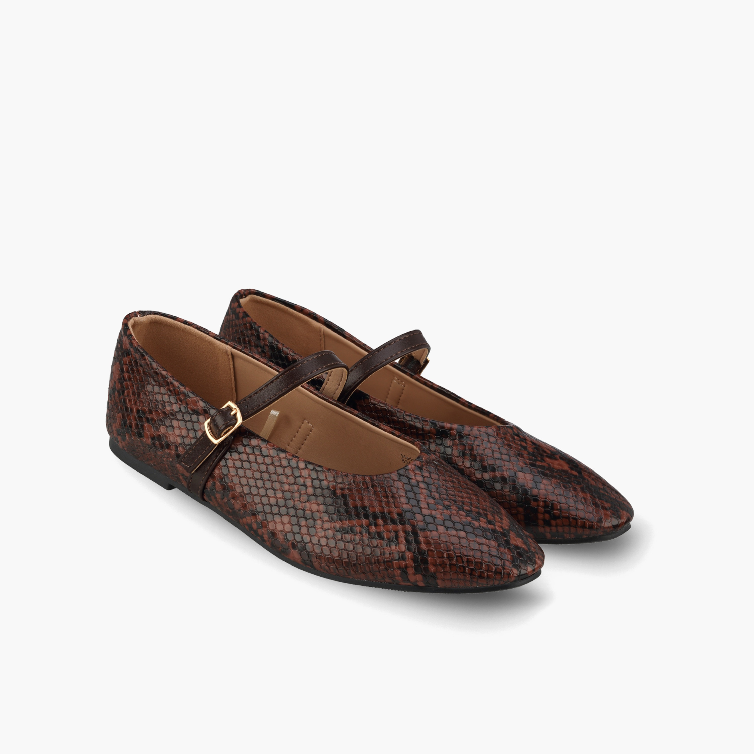 حذاء ماري جين بارز الملمس للنساء من فلورا بيلا-women-shoes-flats-ballerinas-image-1