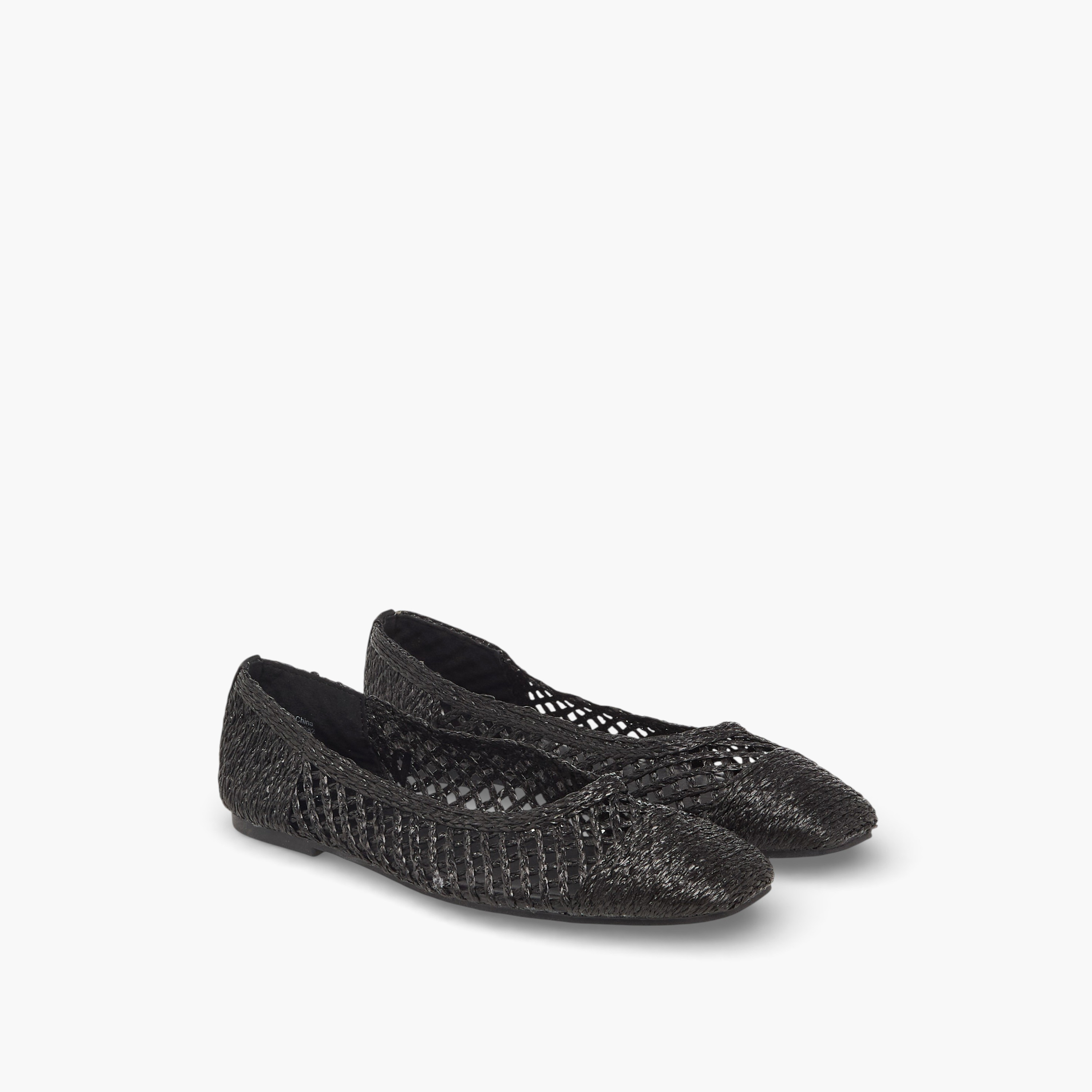 حذاء باليرينا بارز الملمس للنساء من فلورا بيلا-women-shoes-flats-ballerinas-image-1