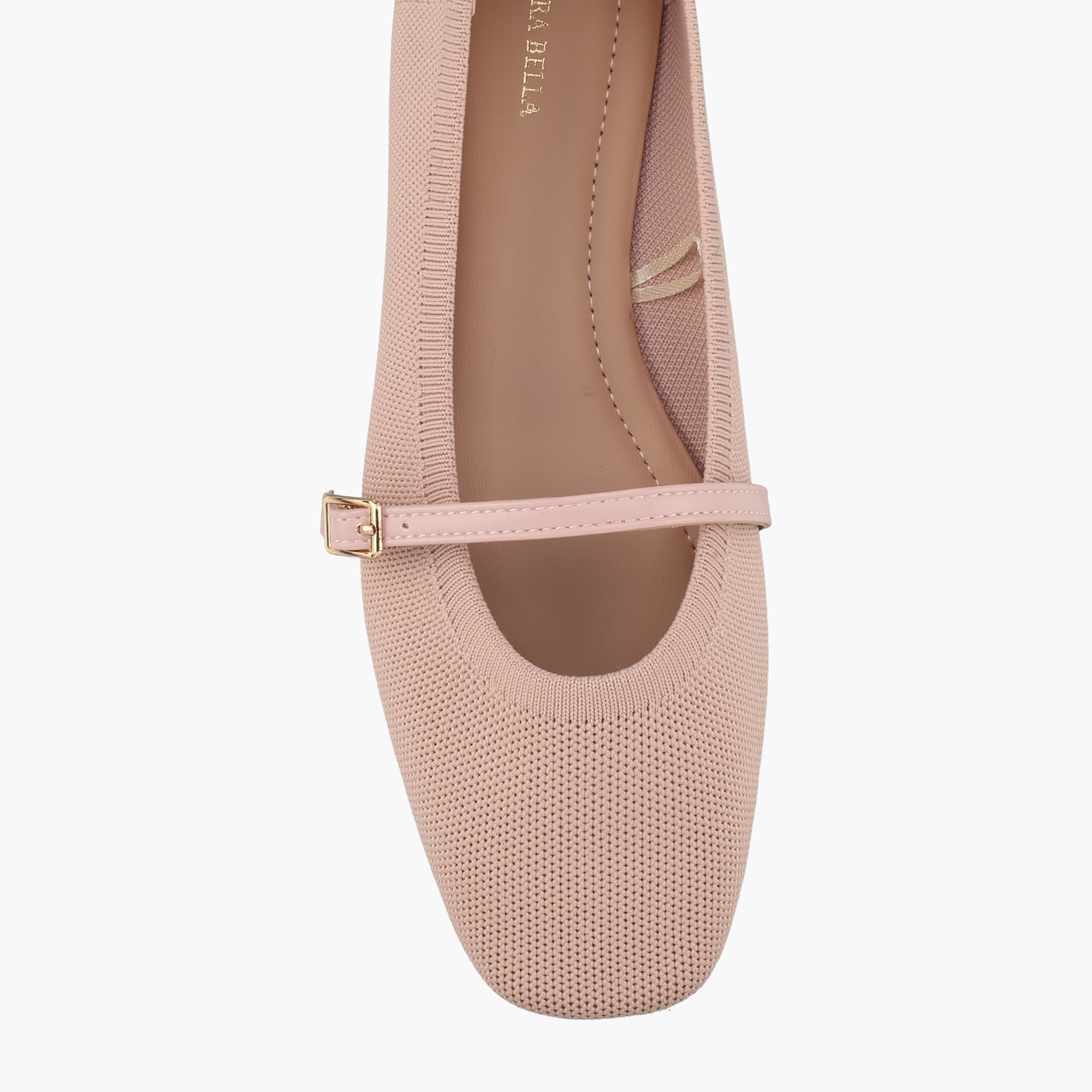 حذاء ماري جين بارز الملمس للنساء من فلورا بيلا-women-shoes-flats-ballerinas-image-4