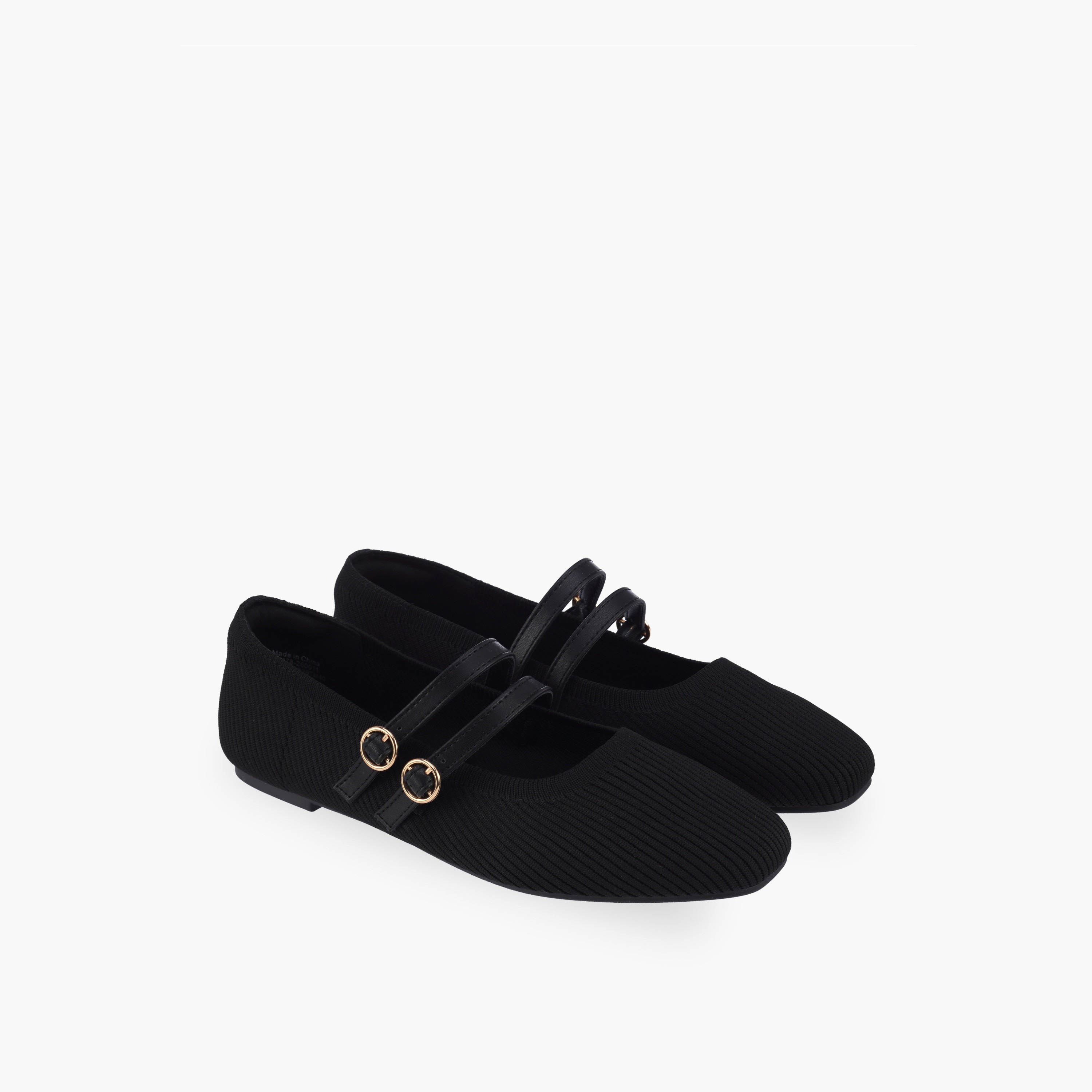Celeste Women Buckle Closure Ballerina Shoes-women-shoes-ballerinas-image-1
