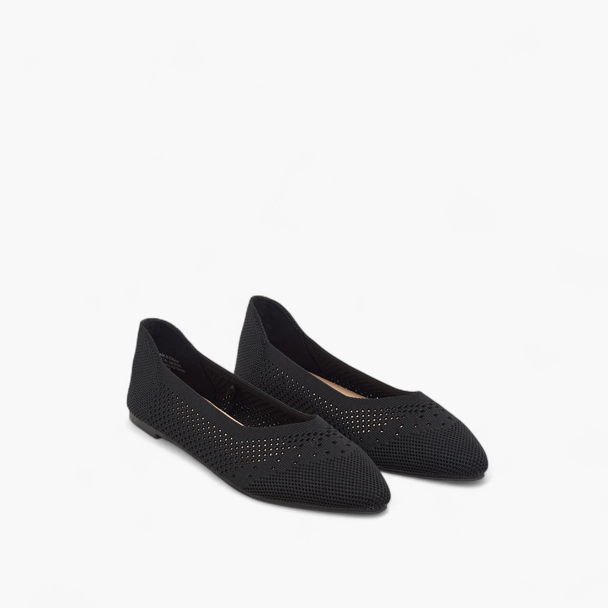 Flora Bella Cutout Detail Slip-On Ballerina Shoes-women-shoes-flats-ballerinas-image-1