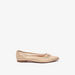 Celeste Women's Mesh Pointed Toe Ballerina Shoes-Women%27s Ballerinas-thumbnailMobile-0