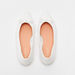 Celeste Women's Textured Pointed Toe Ballerinas with Bow Accent-Women%27s Ballerinas-thumbnail-4