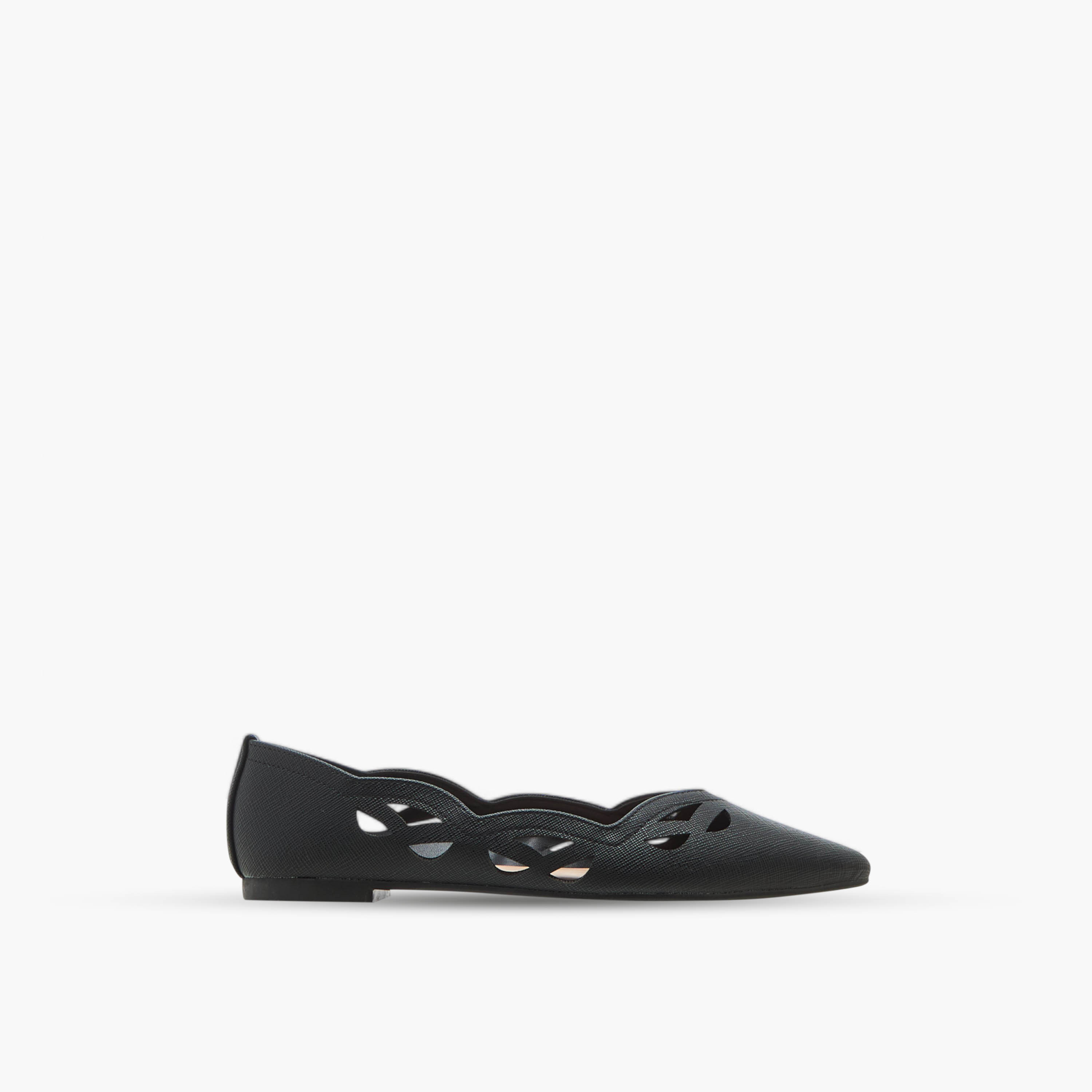 Flora Bella Cut Out Detail Slip-On Ballerina Shoes-women-shoes-flats-ballerinas-image-3