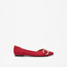 Celeste Women's Embellished Slip-On Pointed Toe Ballerina Shoes-Women%27s Ballerinas-thumbnail-0