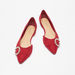 Celeste Women's Embellished Slip-On Pointed Toe Ballerina Shoes-Women%27s Ballerinas-thumbnailMobile-1