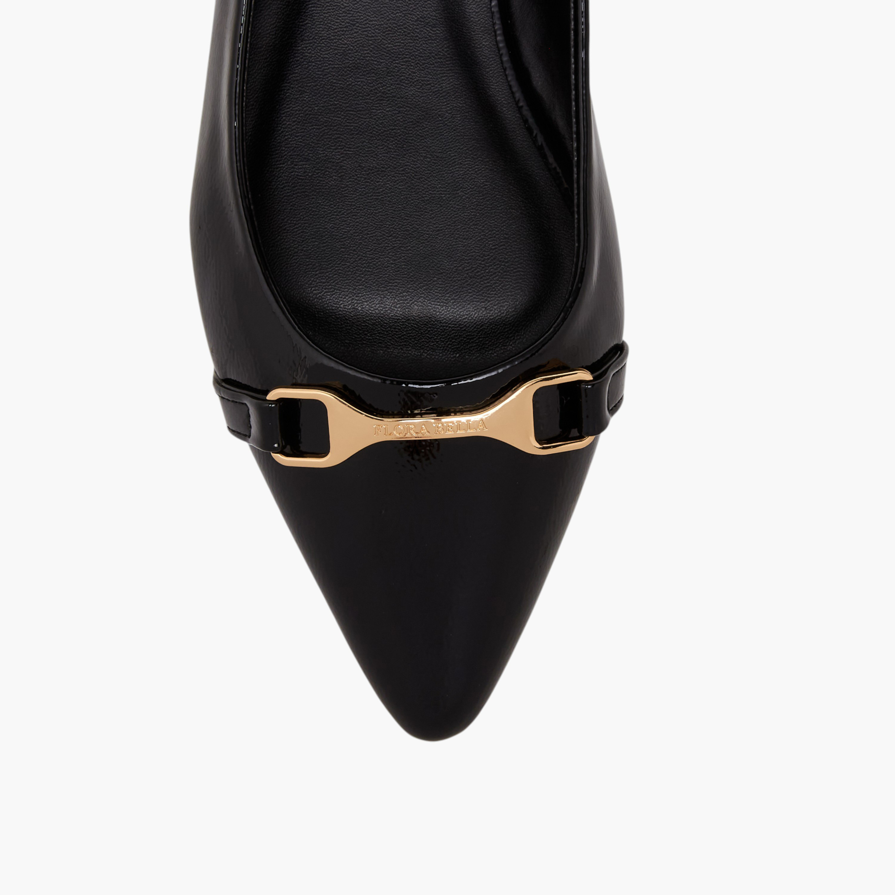 حذاء باليرينا بإبزيم زينة للنساء من فلورا بيلا-women-shoes-ballerinas-image-4