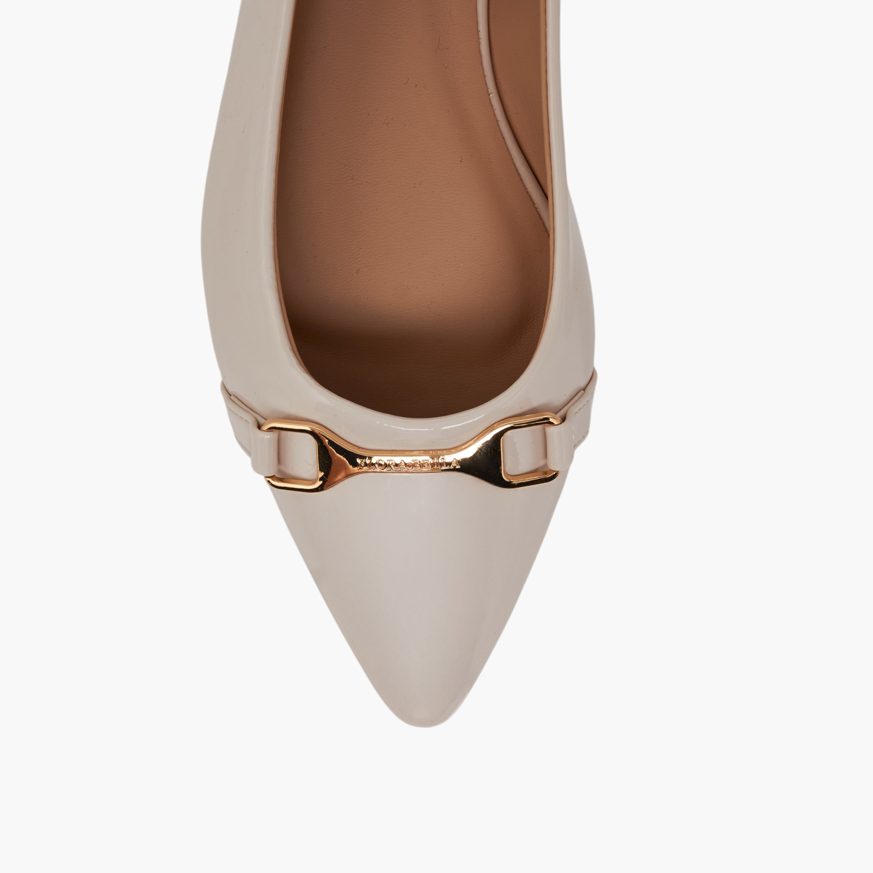 حذاء باليرينا بإبزيم زينة للنساء من فلورا بيلا-women-shoes-ballerinas-image-4