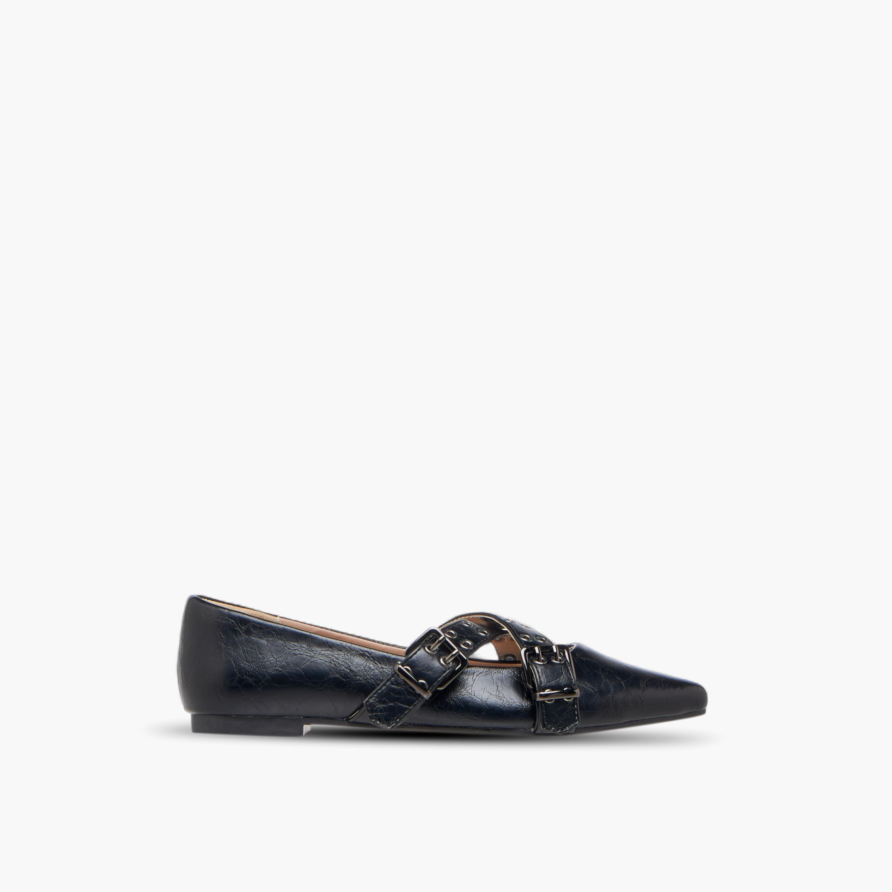 حذاء باليرينا سادة سهل الارتداء للنساء من سيليست-women-shoes-ballerinas-image-3