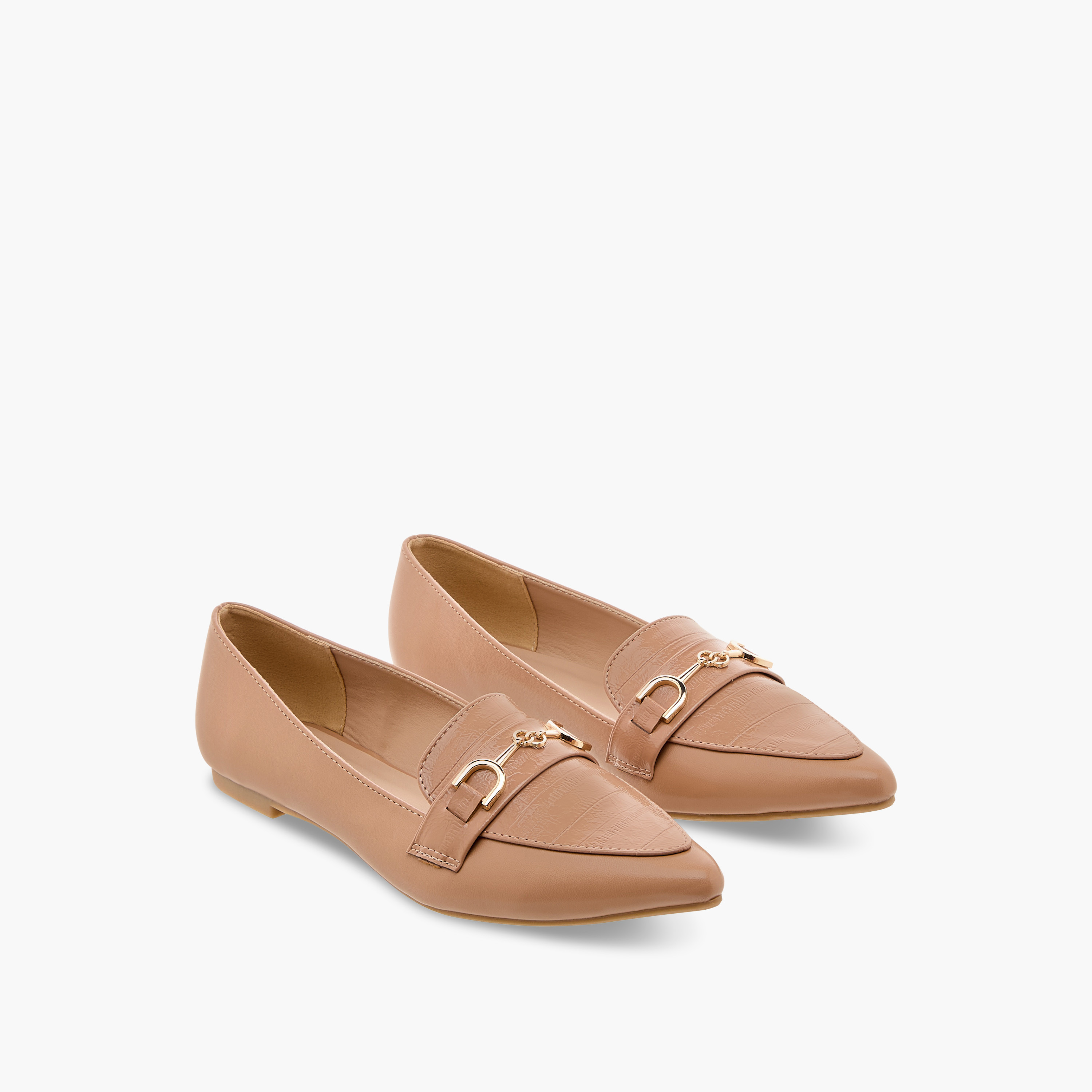Celeste Women's Metal Accent Slip-On Loafers-women-shoes-loafersandmoccasins-image-1
