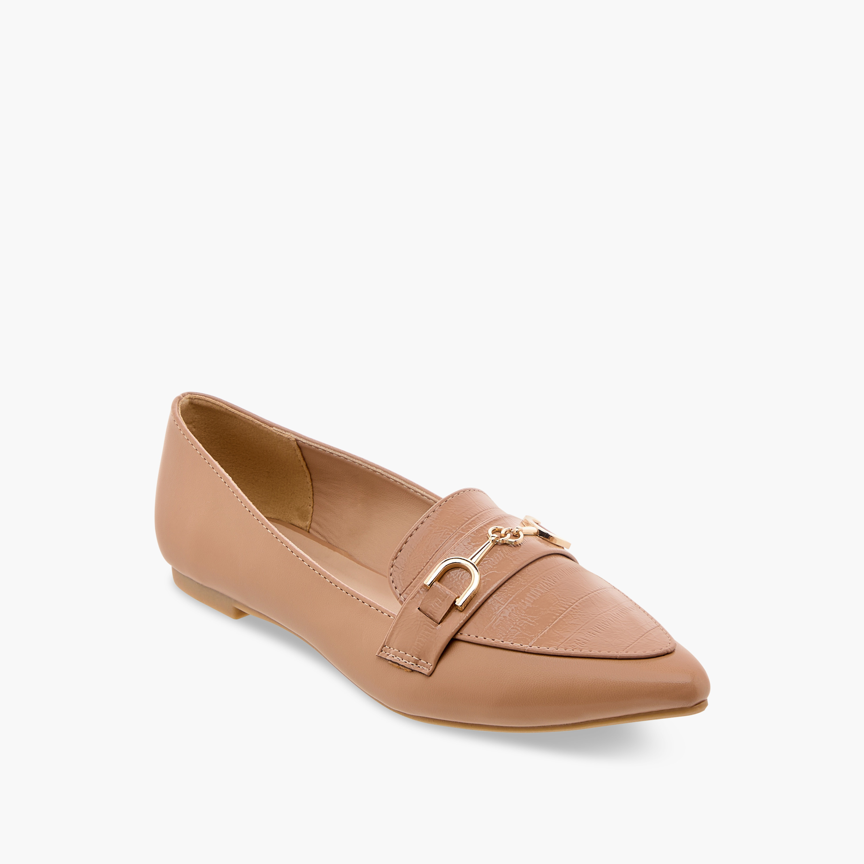 Celeste Women's Metal Accent Slip-On Loafers-women-shoes-loafersandmoccasins-image-2
