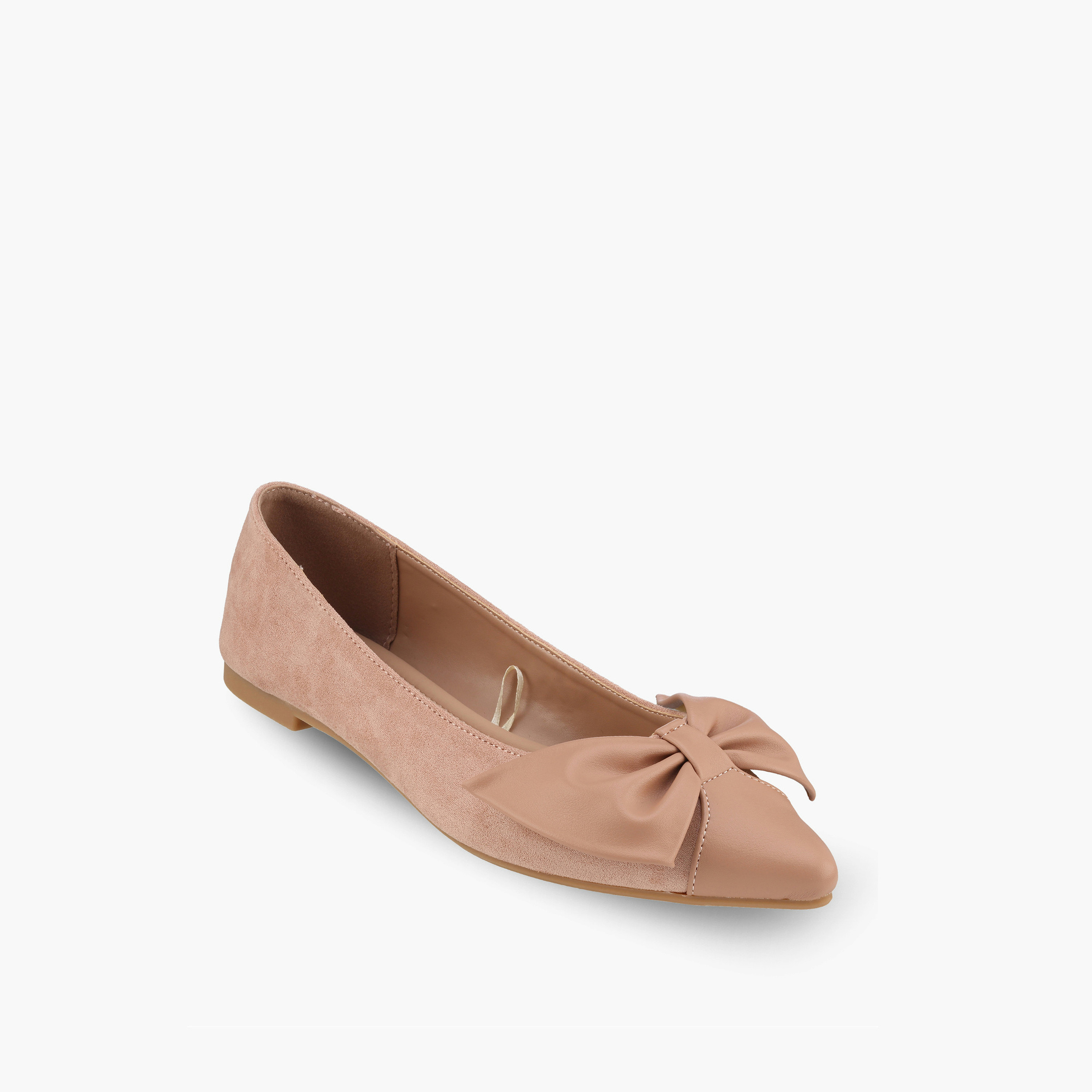 حذاء باليرينا بفيونكة للنساء من فلورا بيلا-women-shoes-flats-ballerinas-image-2