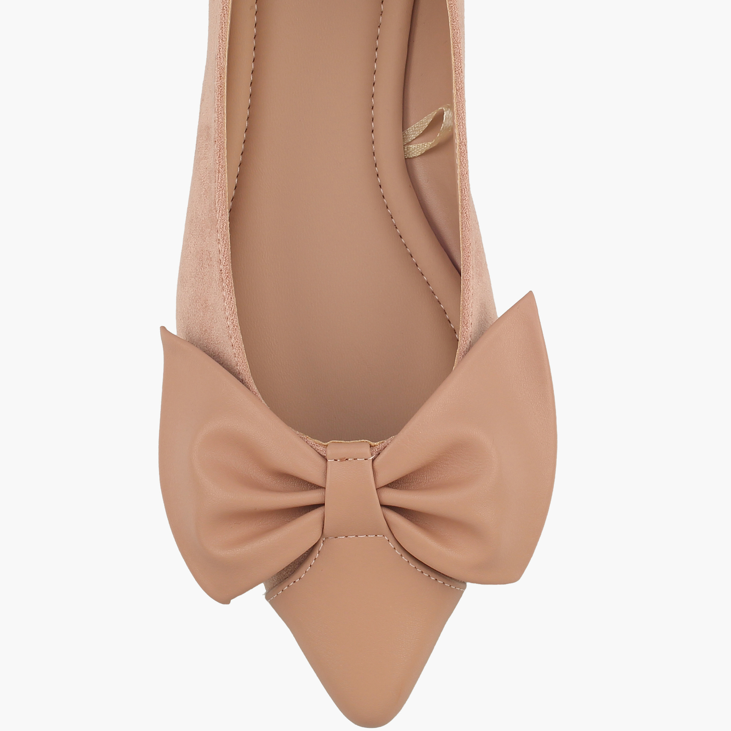 حذاء باليرينا بفيونكة للنساء من فلورا بيلا-women-shoes-flats-ballerinas-image-4