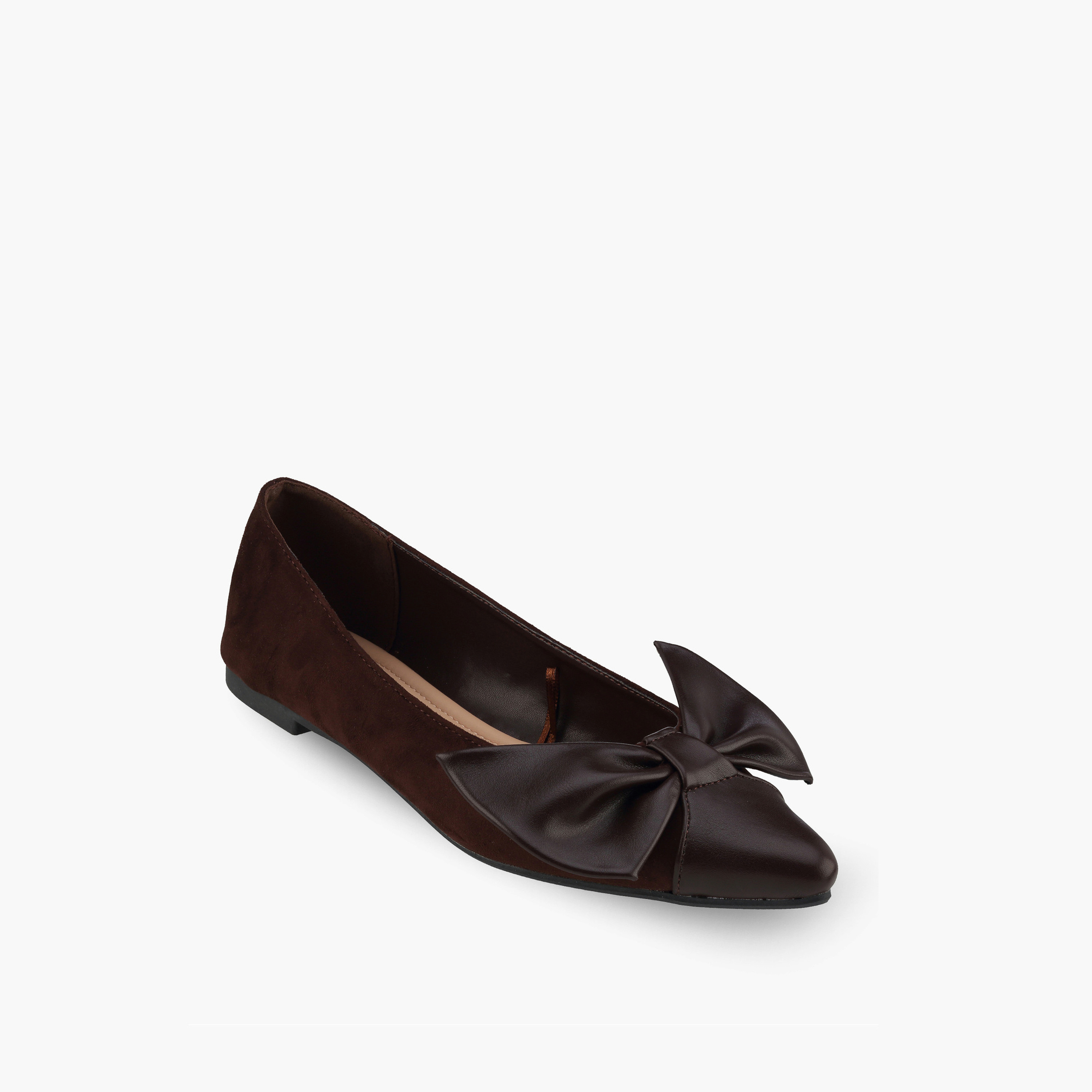 حذاء باليرينا بفيونكة للنساء من فلورا بيلا-women-shoes-flats-ballerinas-image-7
