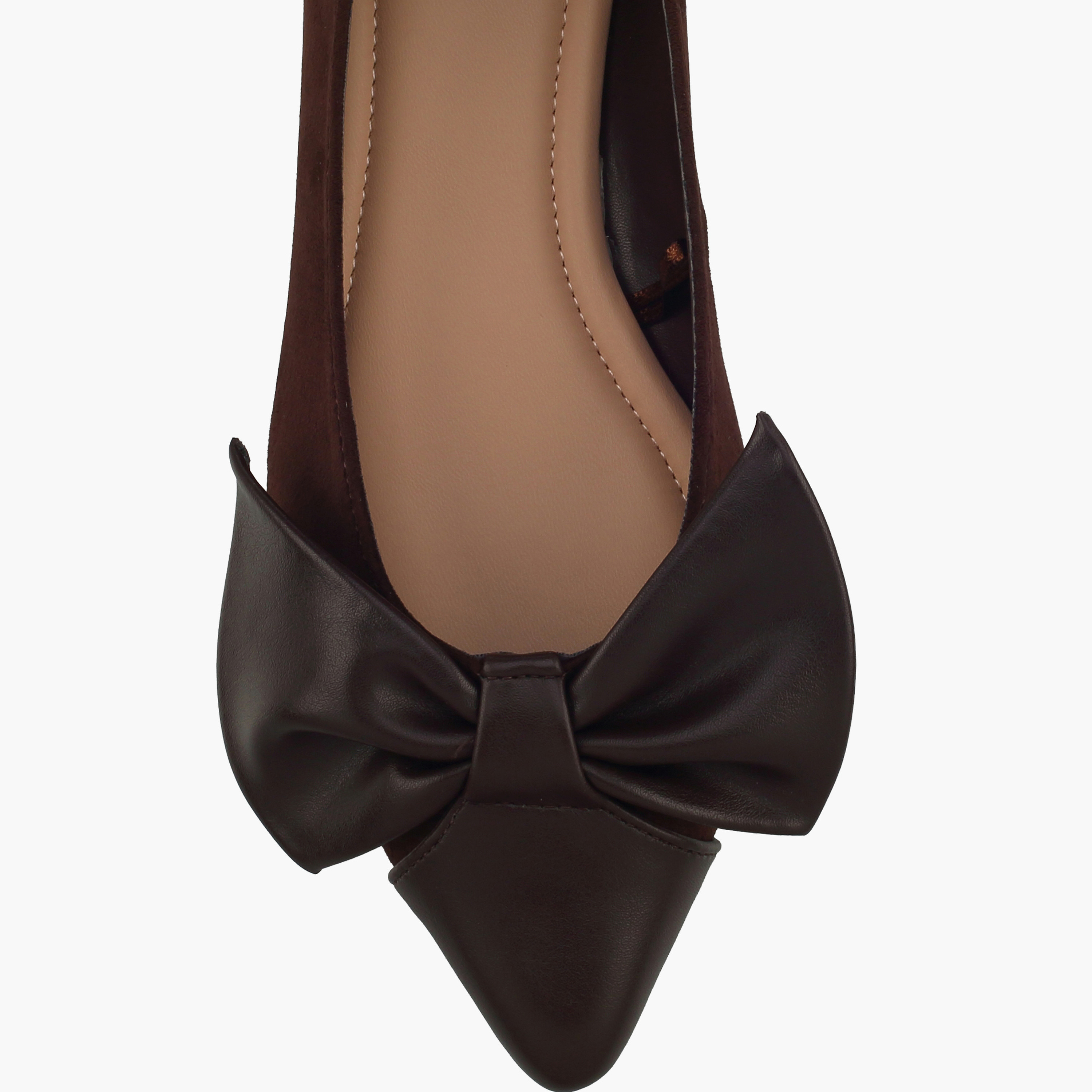 حذاء باليرينا بفيونكة للنساء من فلورا بيلا-women-shoes-flats-ballerinas-image-9