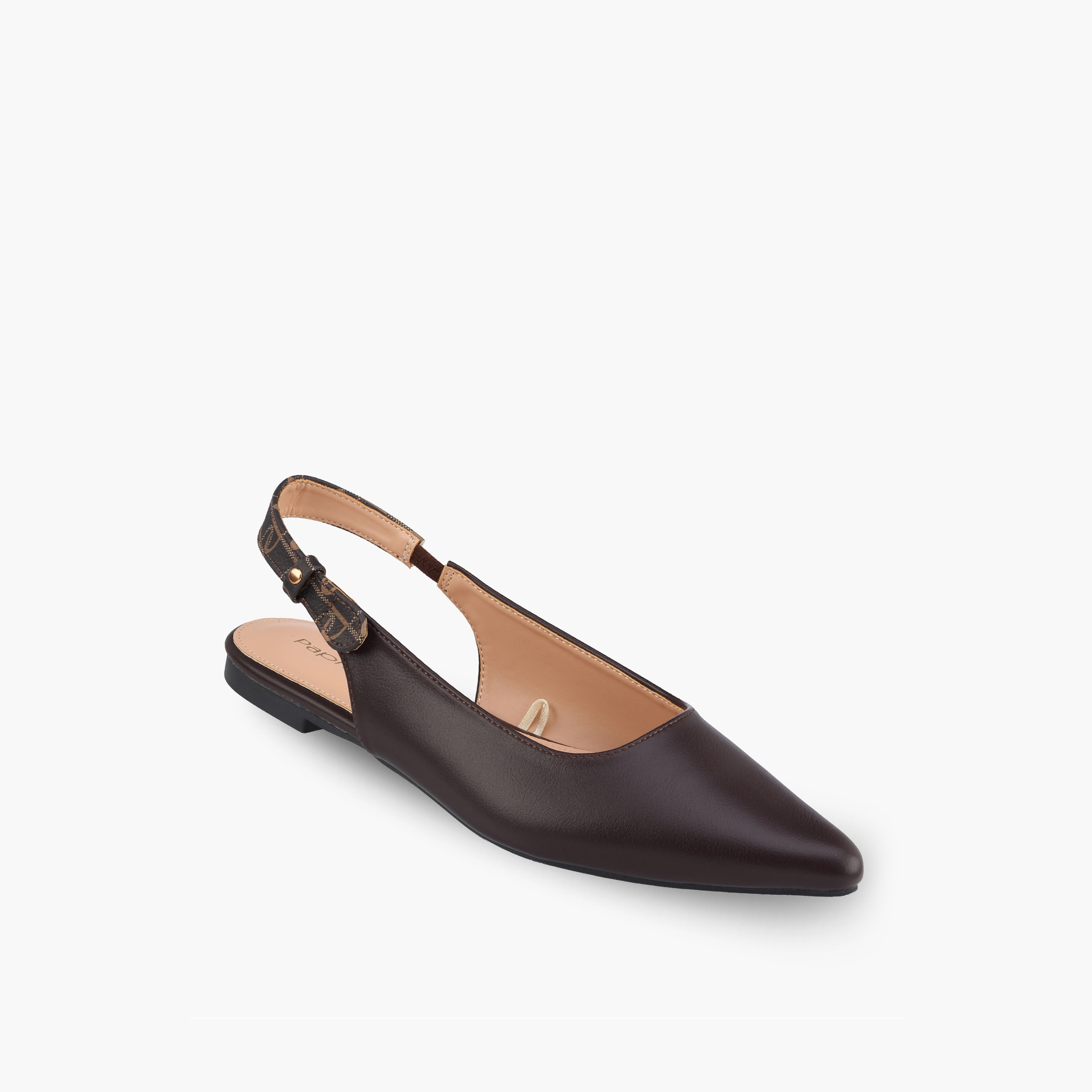 حذاء ميول بمقدمة مدببة وحزام خلفي للنساء من بابريكا-women-shoes-ballerinas-image-2