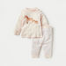 Juniors Horse Embroidered T-shirt and Floral Print Pyjama Set-Pyjama Sets-thumbnailMobile-0