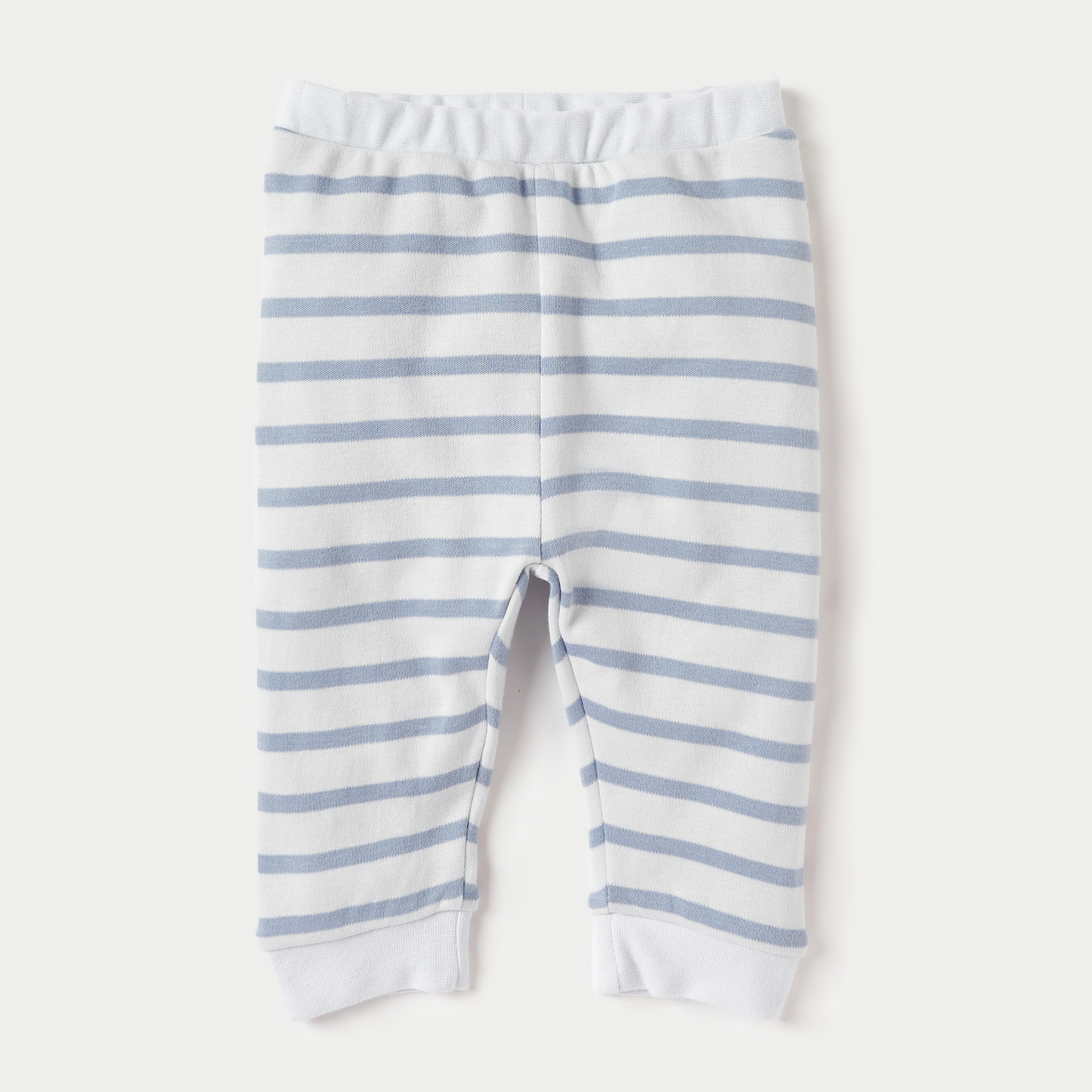 Juniors Bear Embroidered T-shirt and Striped Pyjama Set-baby-boys-clothing-nightwear-pyjamasets-image-3