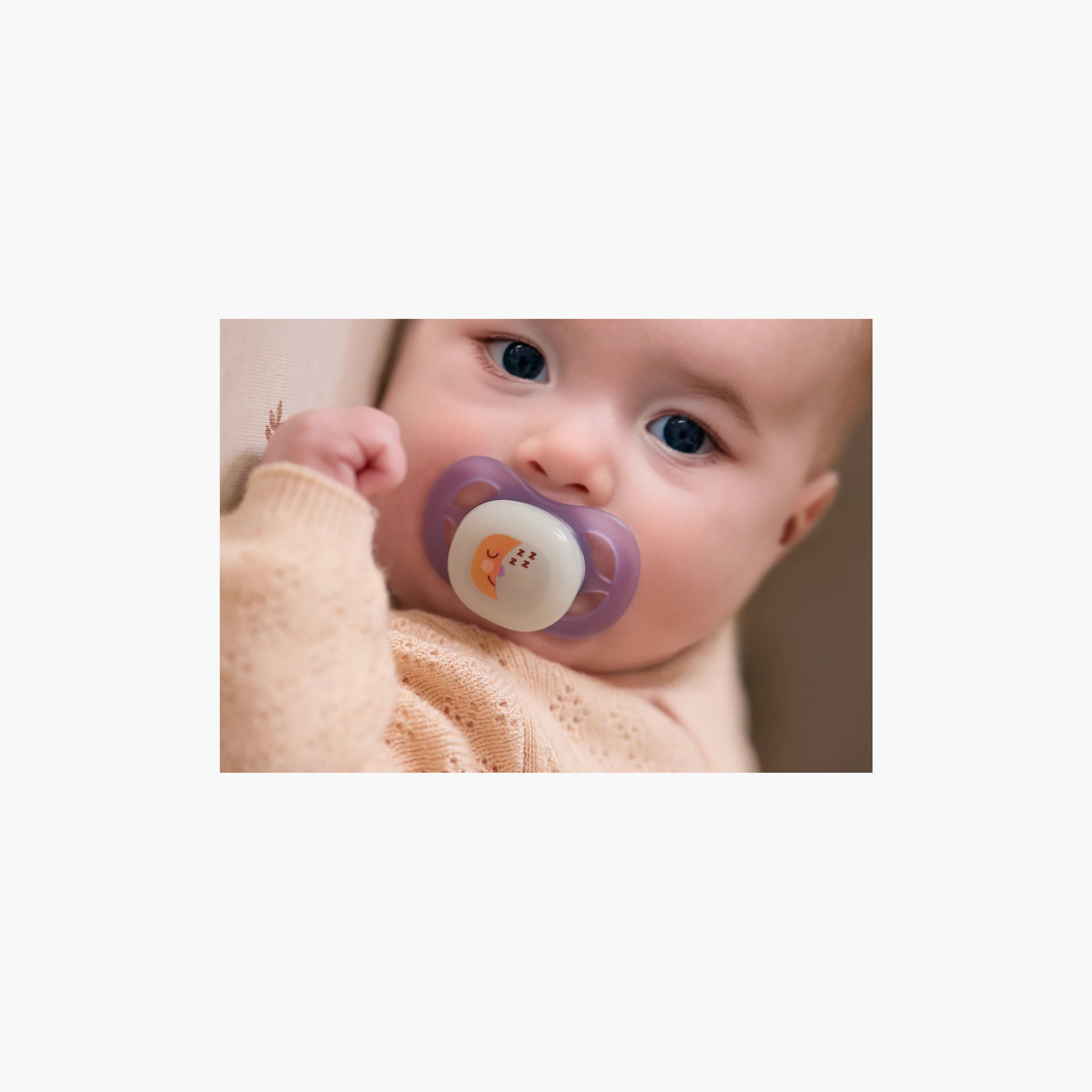 Pack of 2 Philips Avent Ultra Start Nighttime Baby Pacifier, 0-2 months-baby-feeding-pacifiers-image-10