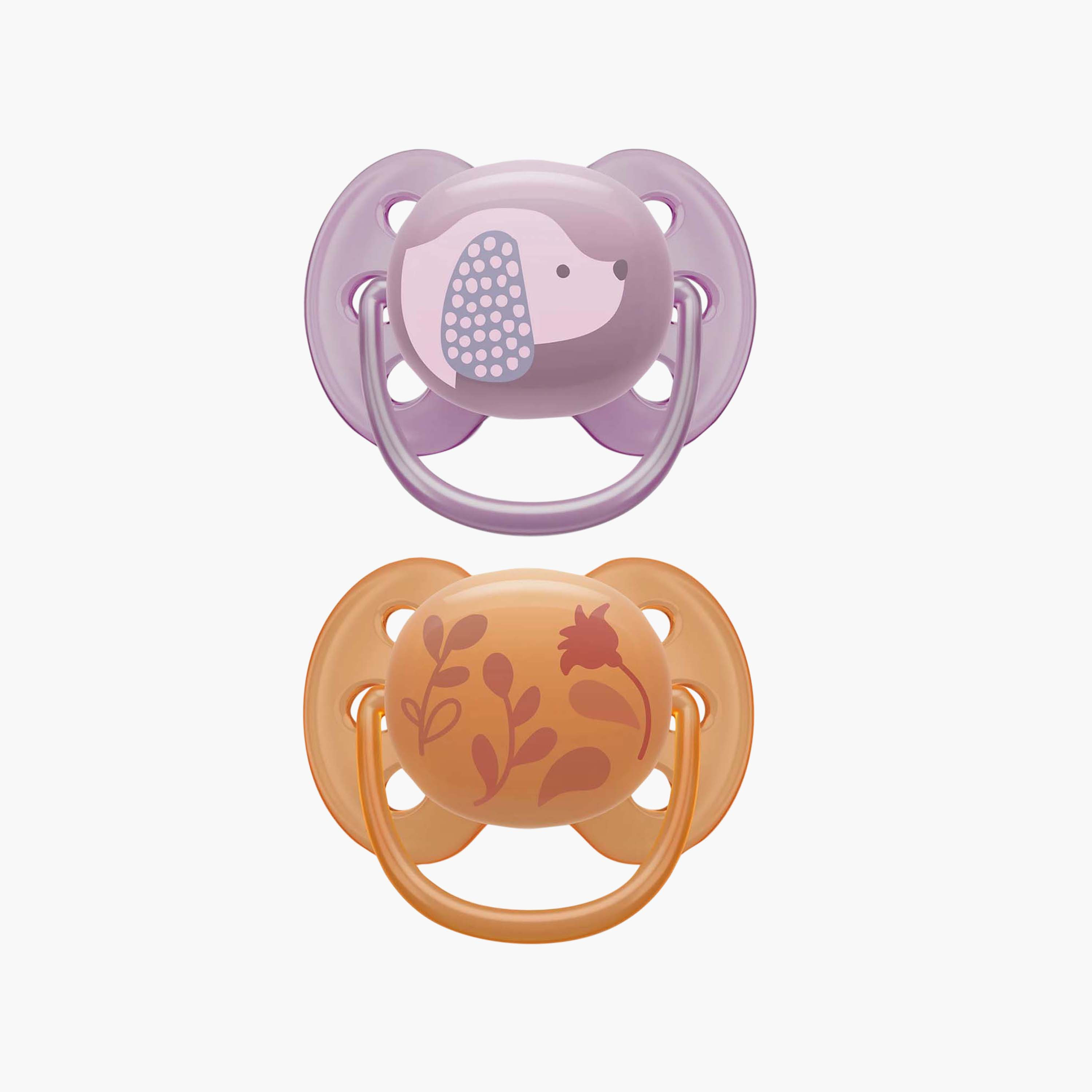 Pack of 2 Philips Avent Baby Pacifier with Travel Case, 6-18 months-baby-feeding-pacifiers-image-1