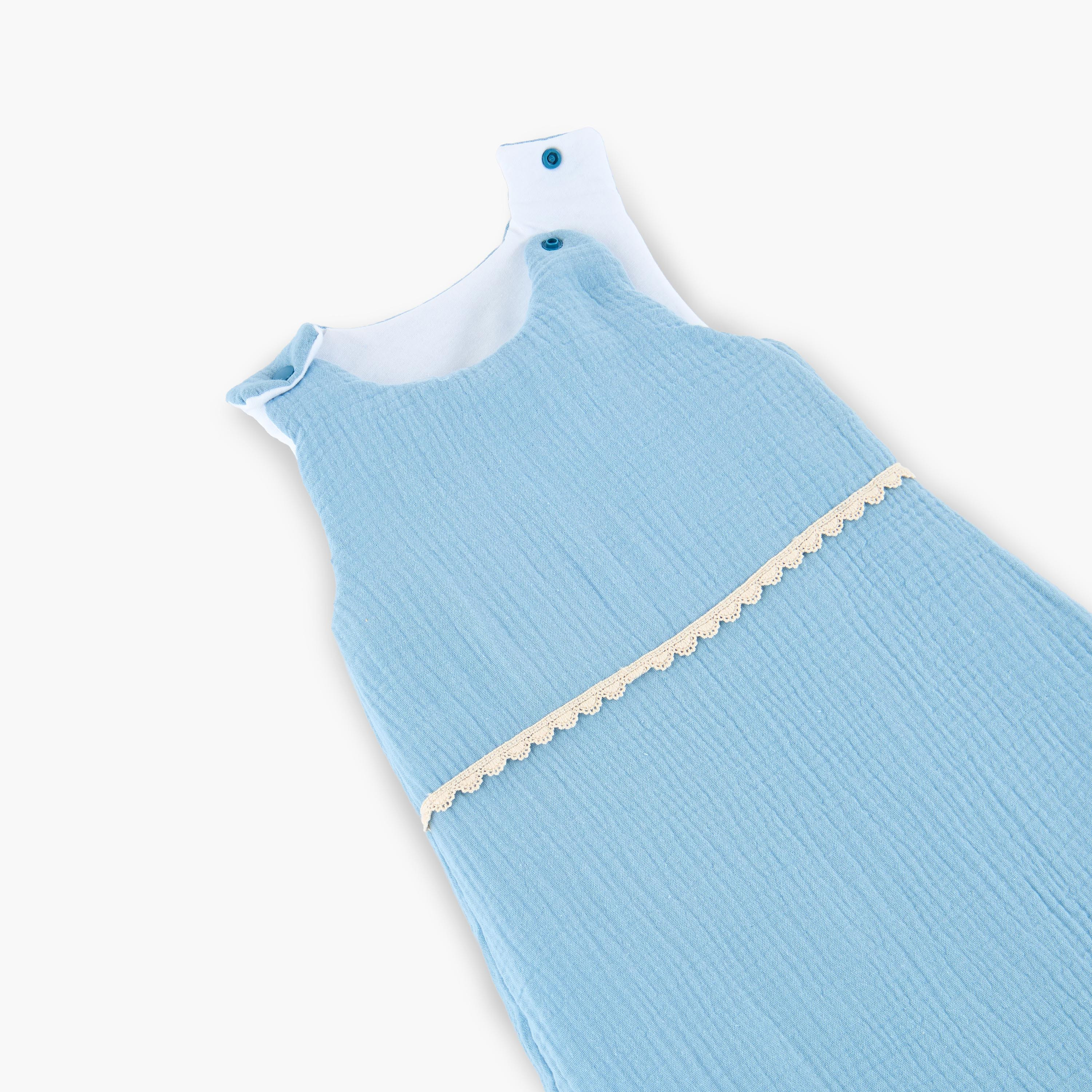 كيس نوم قطني بكباسين إغلاق من جيجلز - 70 سم-baby-nursery-blanketsandswaddles-swaddlesandsleepingbags-image-4