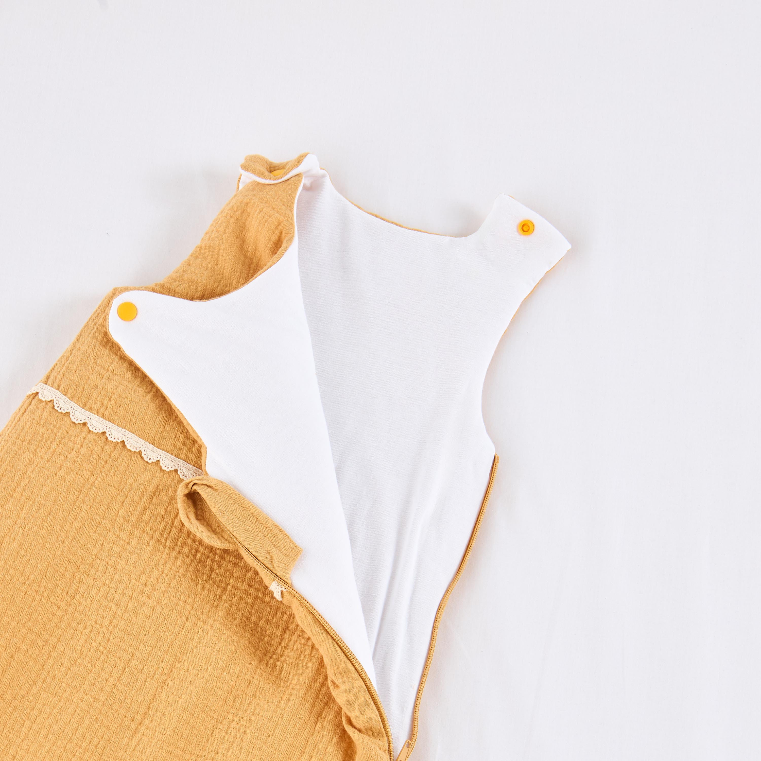 كيس نوم قطني بكباسين إغلاق من جيجلز - 70 سم-baby-nursery-blanketsandswaddles-swaddlesandsleepingbags-image-6