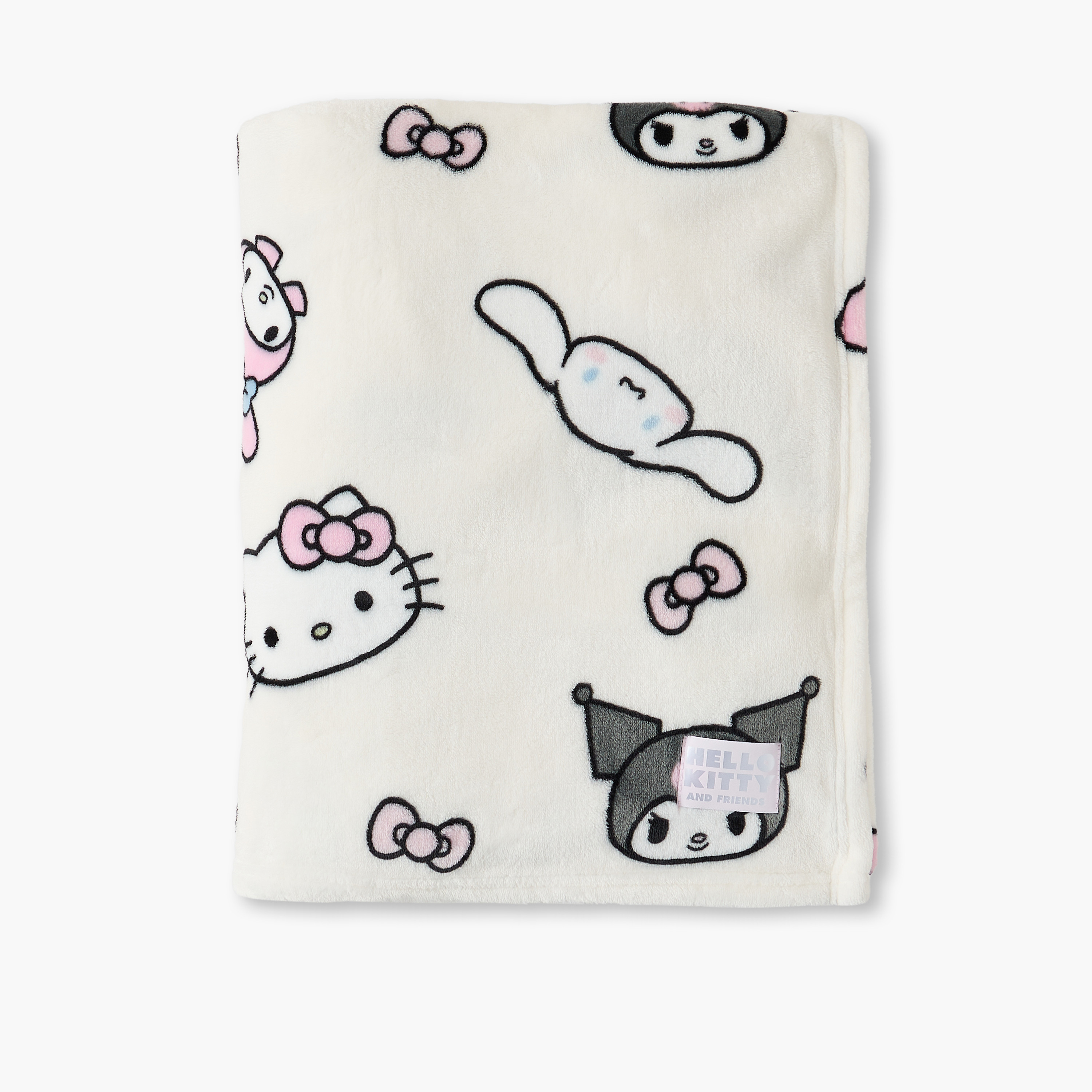 Sanrio Raschel Blanket with Hello Kitty Print, 150x200 cm-baby-nursery-blanketsandswaddles-receivingblankets-image-3