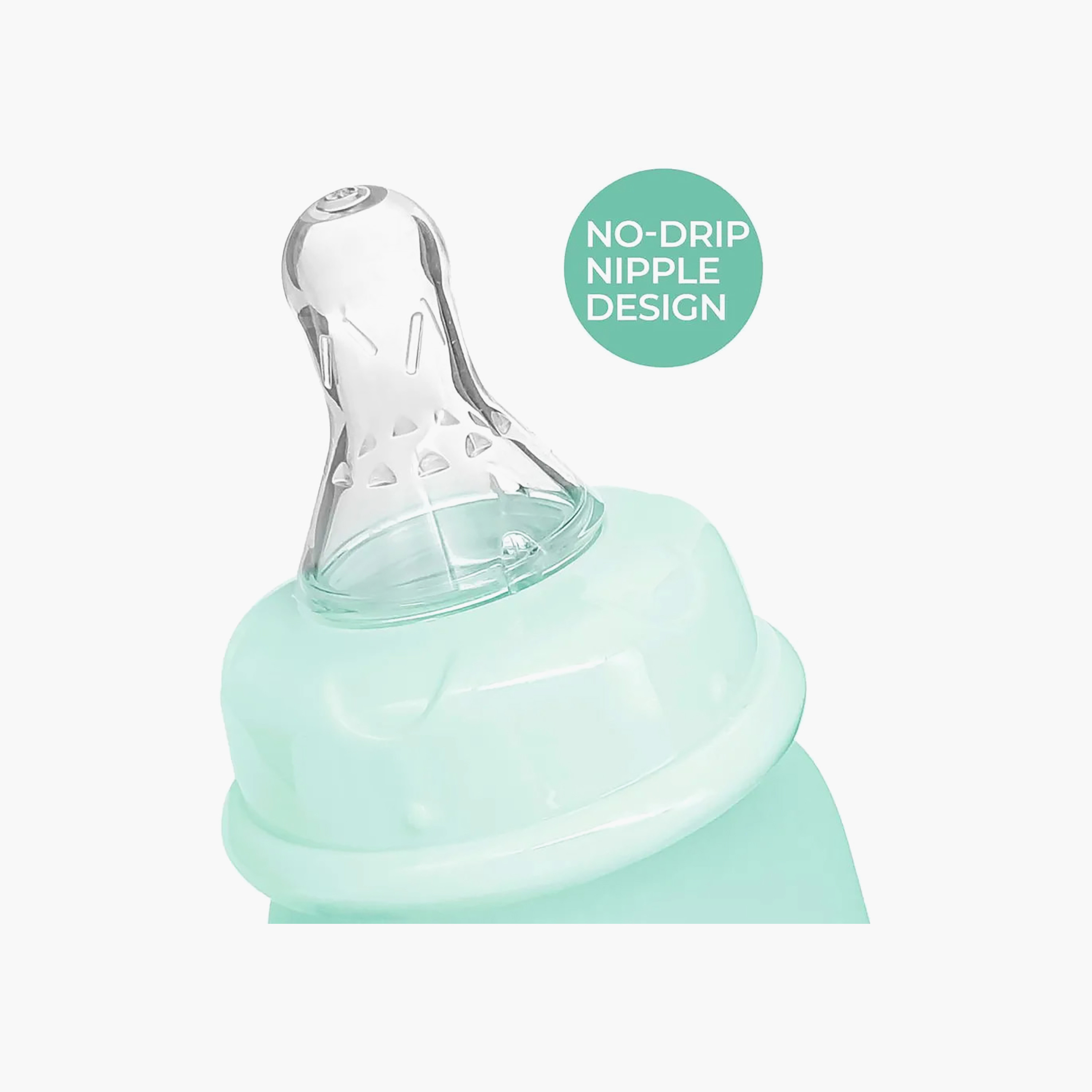 رضّاعة زجاج من لوكو - 240 مل (6 شهور فأكثر)-baby-feeding-feedingbottles-bottlesandteats-image-3