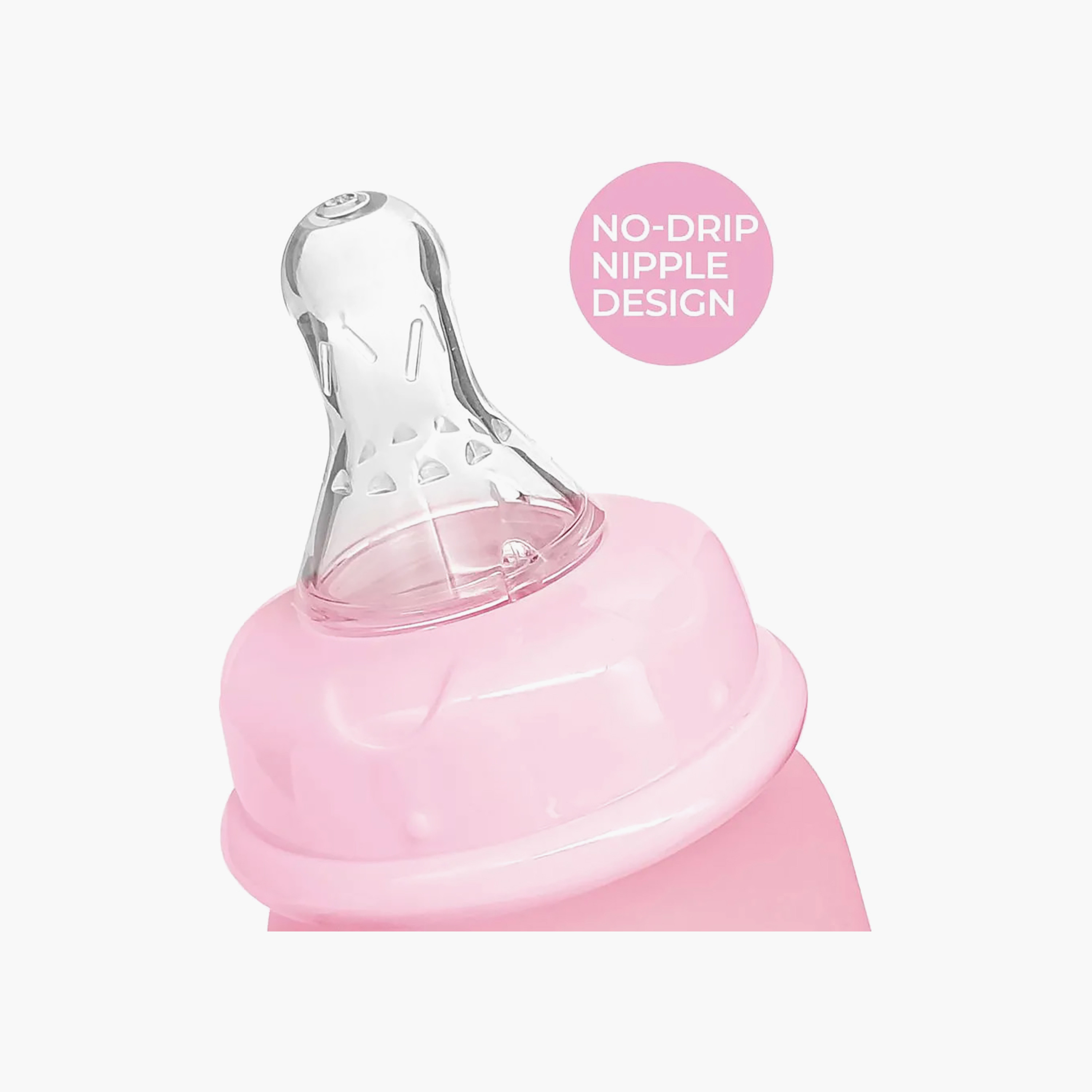 رضّاعة زجاج من لوكو - 240 مل (6 شهور فأكثر)-baby-feeding-feedingbottles-bottlesandteats-image-3